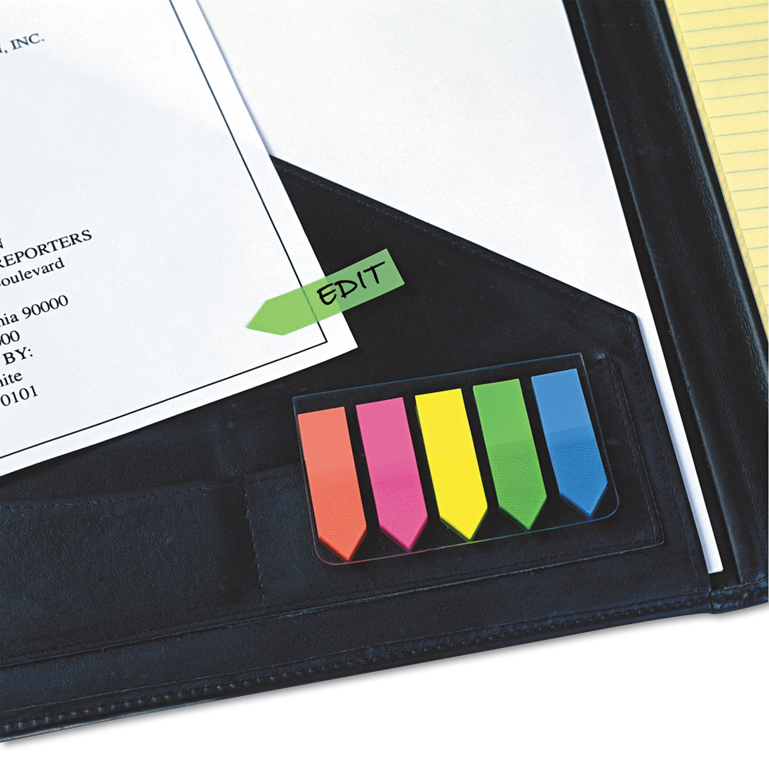 Redi-Tag REMOVE - Seenotes Transparent-Film Arrow Page Flags Assorted ...