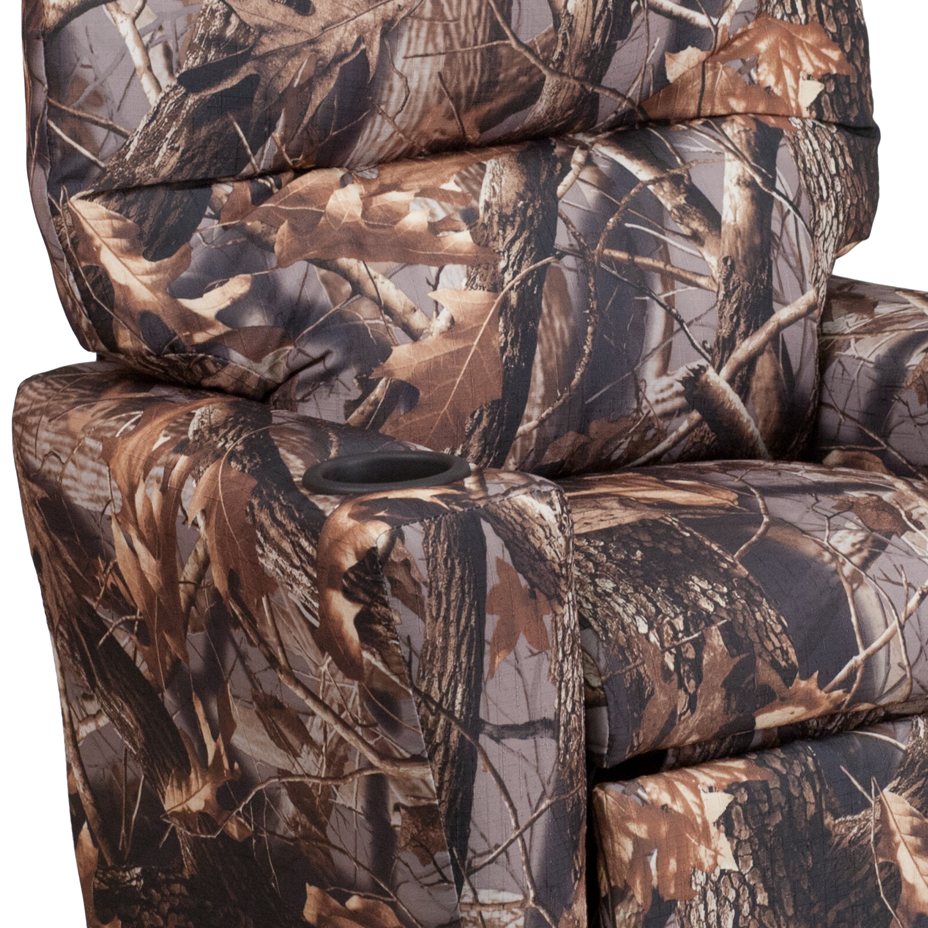 Flash Furniture 28 in Camouflage Fabric Upholstered Kids Accent Chair 889142014515 at Lowes