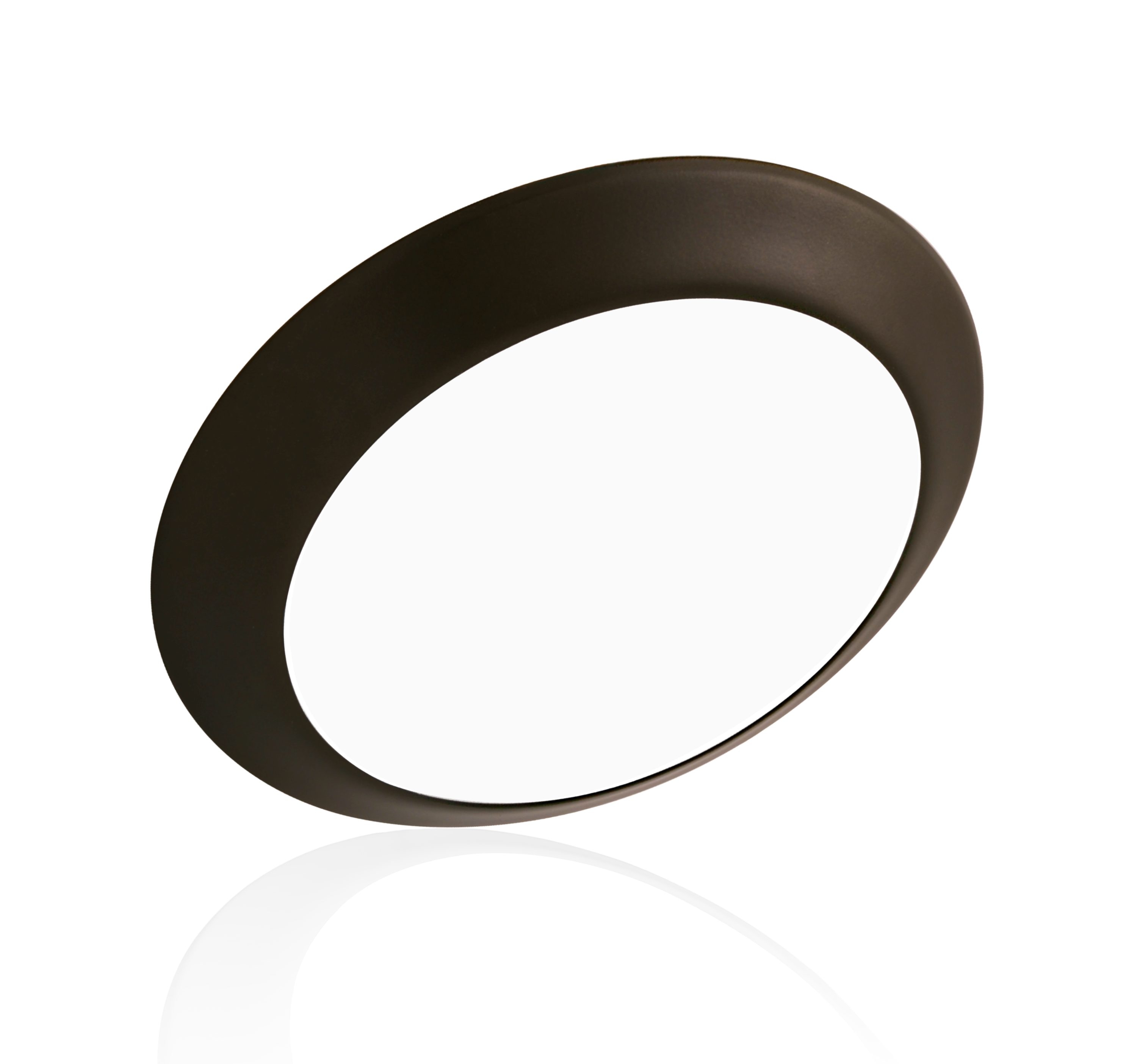 Nicor Lighting DSK563120SOB DSK Select 1-Light 7.4-in Oil-Rubbed Bronze LED Flush Mount Light ENERGY STAR