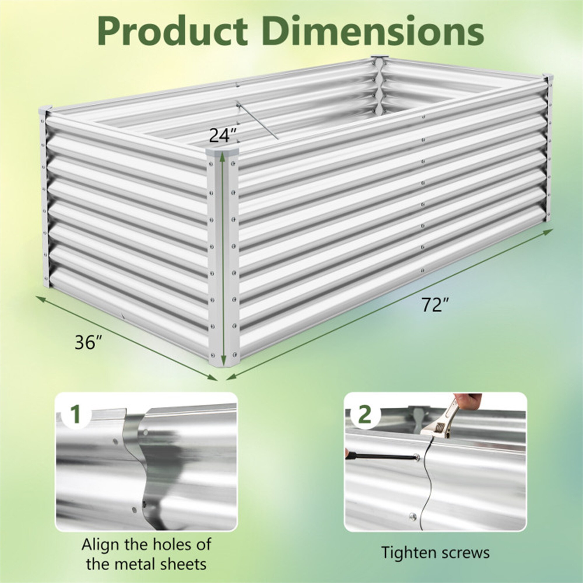 BABOOM BOM-GT3769-CO Raised-Garden-Beds - View #3