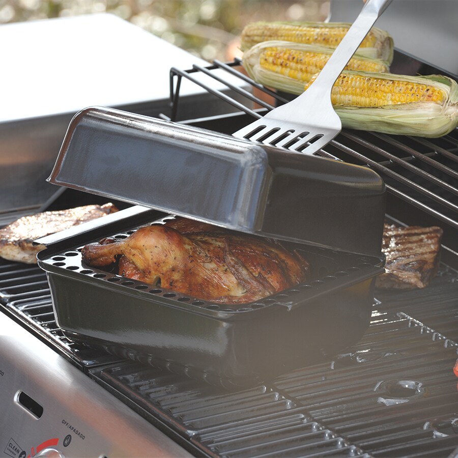 Char Broil Porcelain Coated Metal Non stick Roaster at Lowes