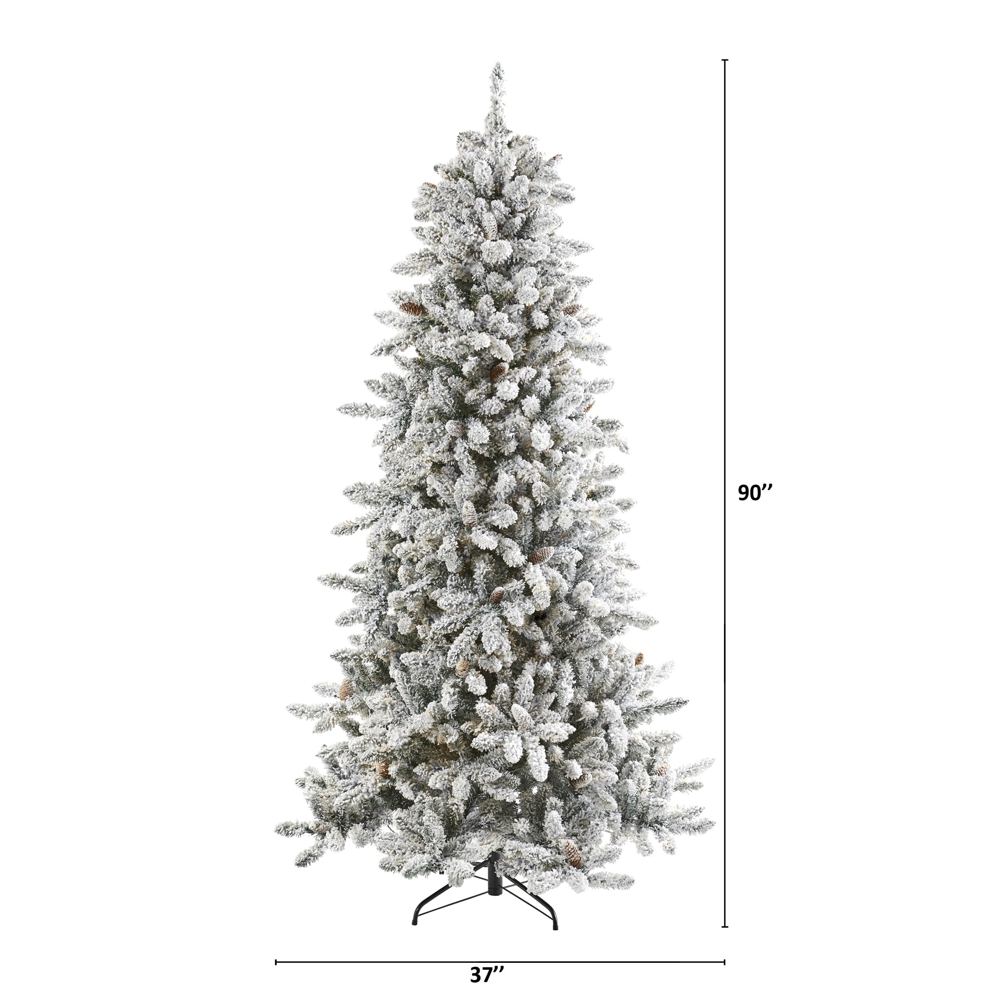 Nearly Natural T4498 Artificial-Christmas-Trees - View #2
