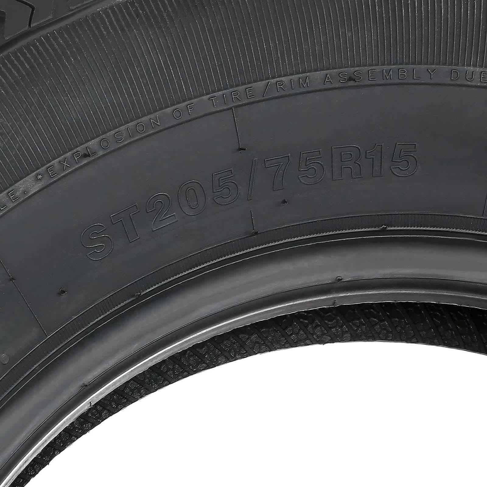 WEIZE TE-ST205/75R15-2-SFP Trailer-Towing-Accessories - View #4