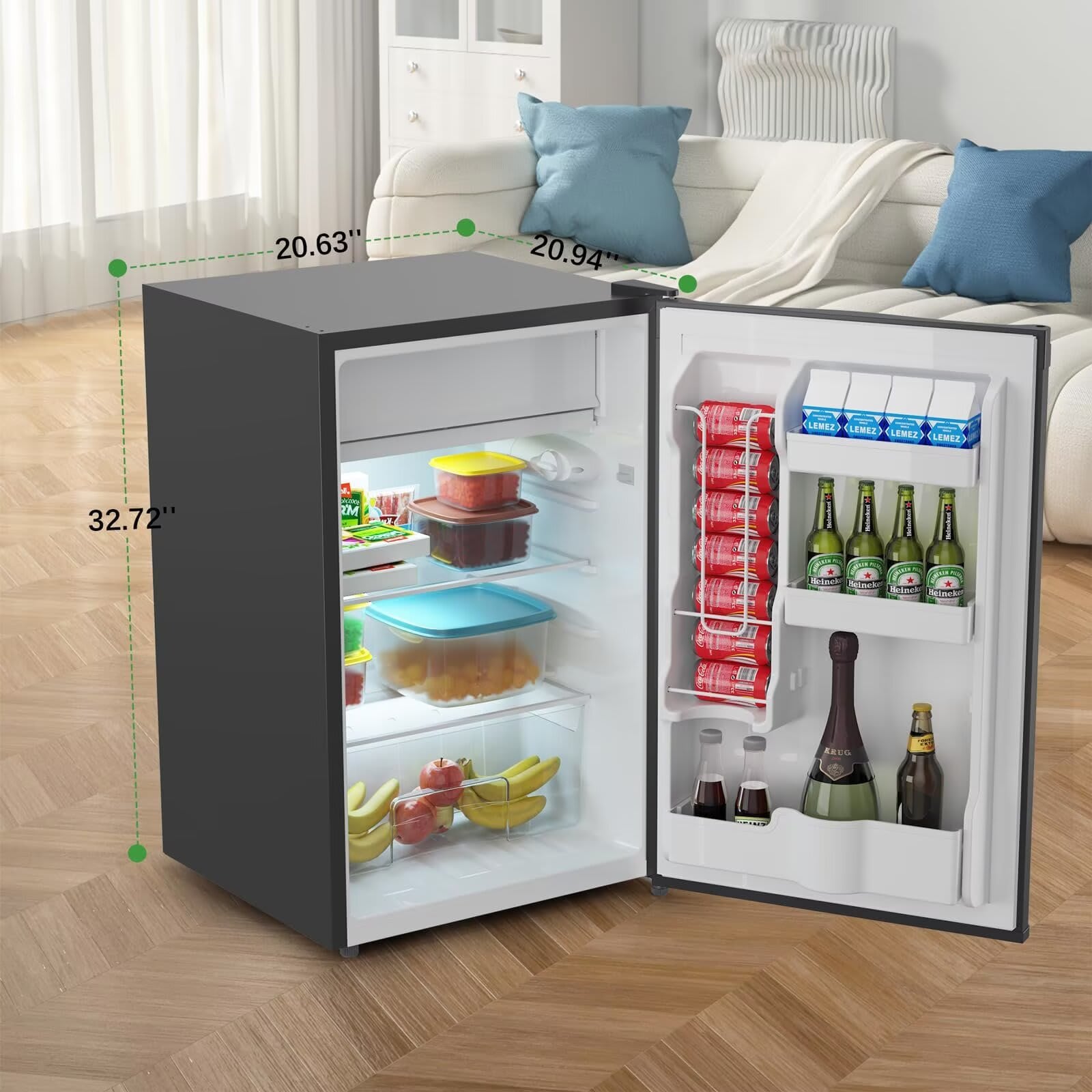 Qeetex JXNAG-PHO-121FRO4B Commercial-Refrigerators - View #4