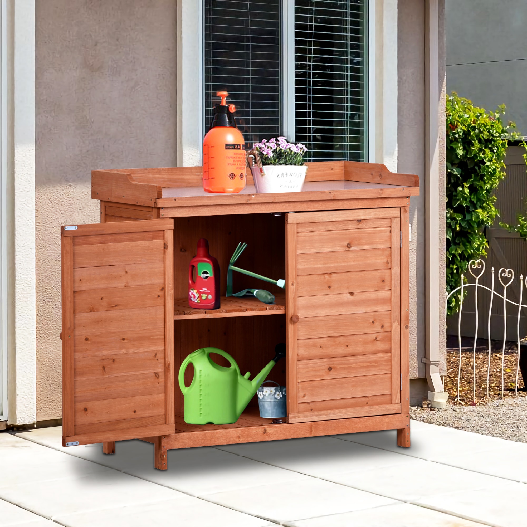 AHIOU HOME ZAAHG-324AAAPB Potting-Benches - View #3