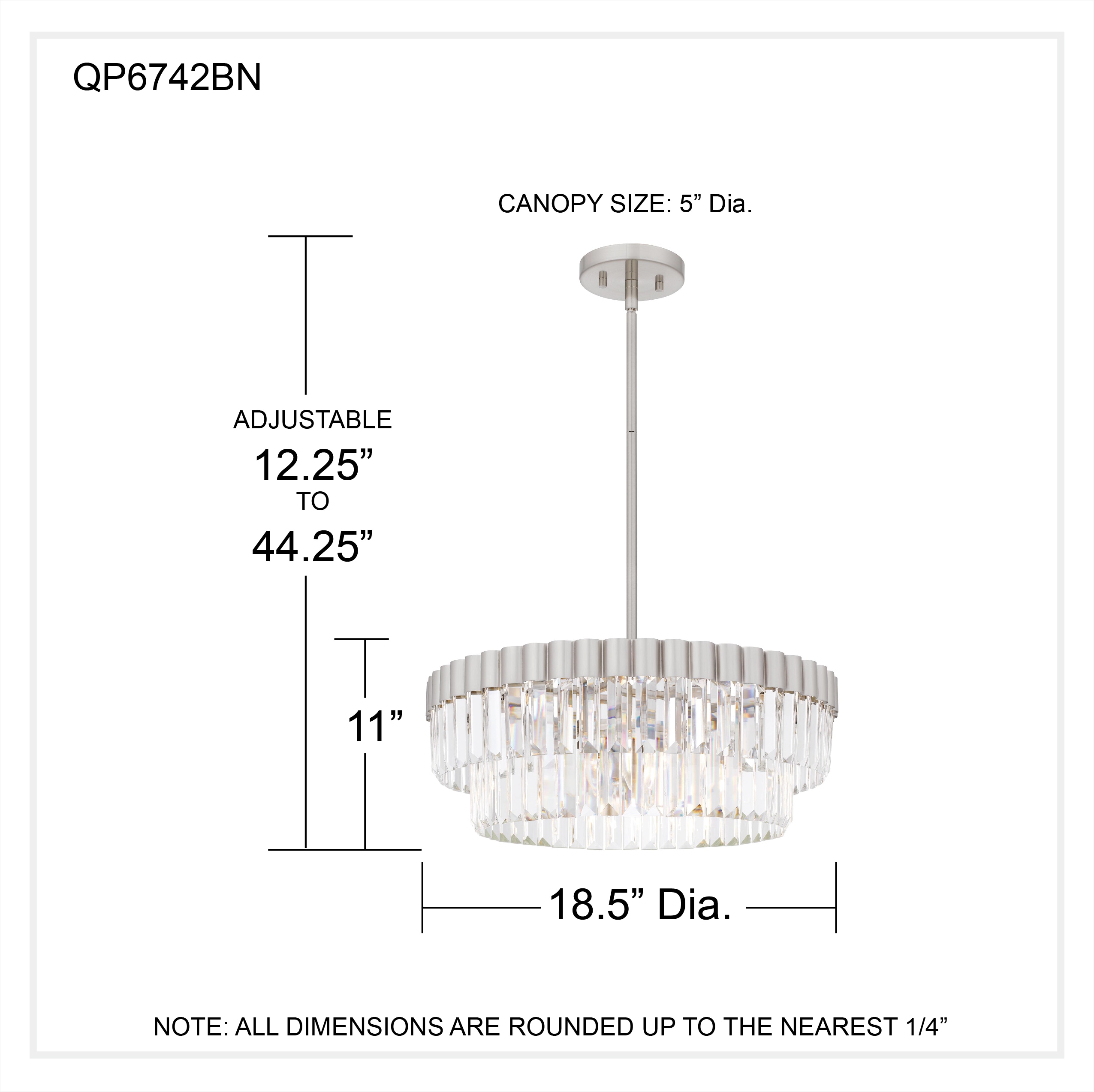 Quoizel QP6742BN Pendant-Lights - View #5