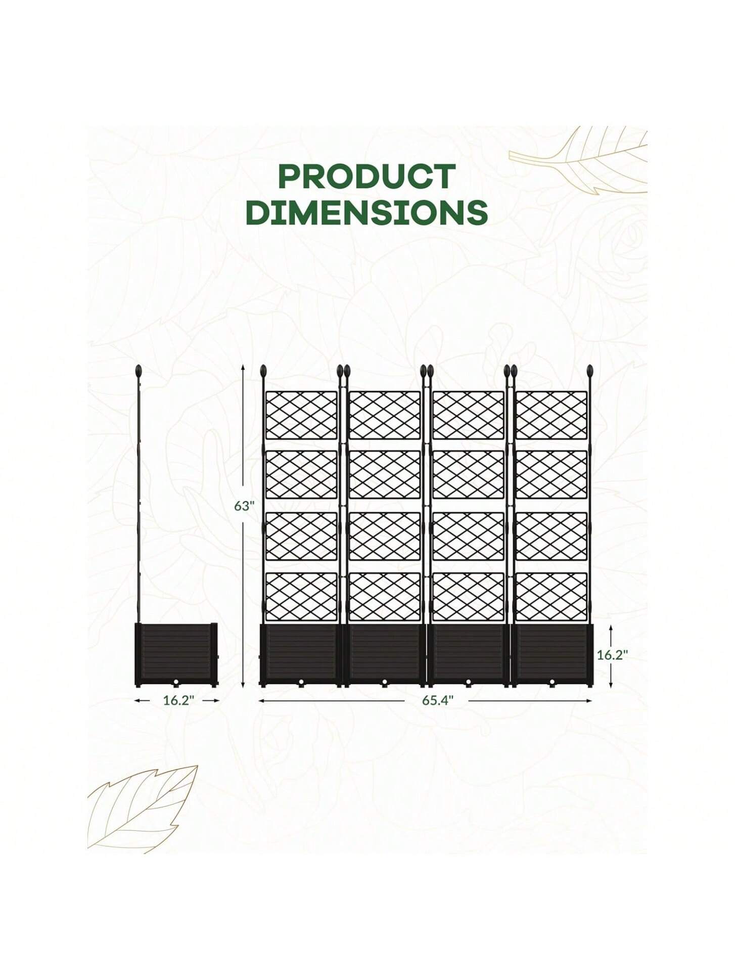Qeetex BY-PHO-339UJ3EU Garden-Utility-Fencing - View #4