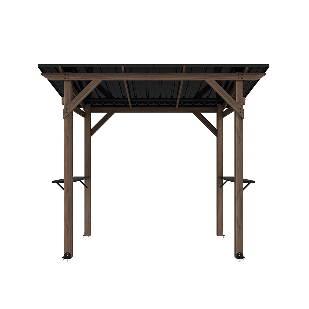 Homsee C-KF510013-01-AB Wood-Resin-Gazebos - View #6