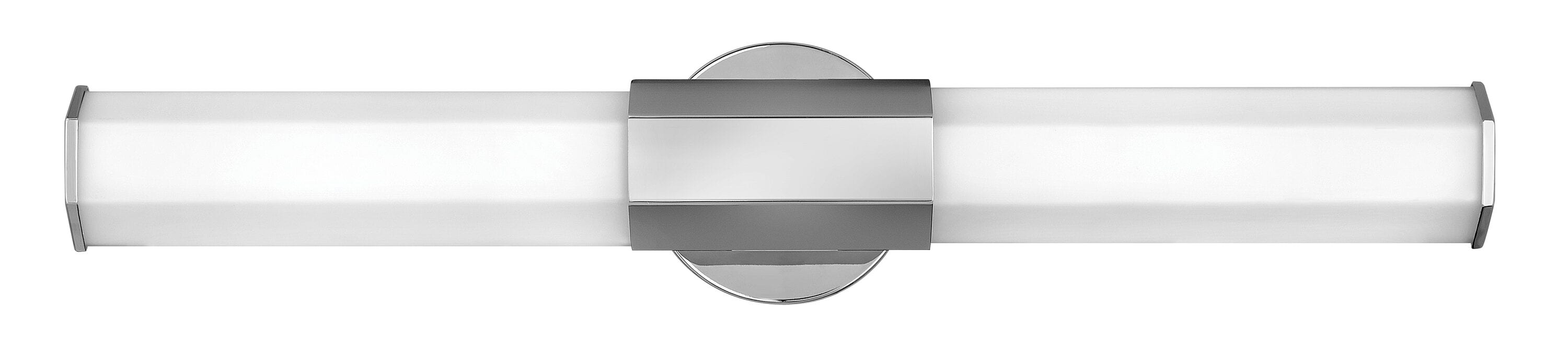 Hinkley 51152PN Facet 26-in 2 -Light Polished Nickel Integrated LED Modern/contemporary Vanity light