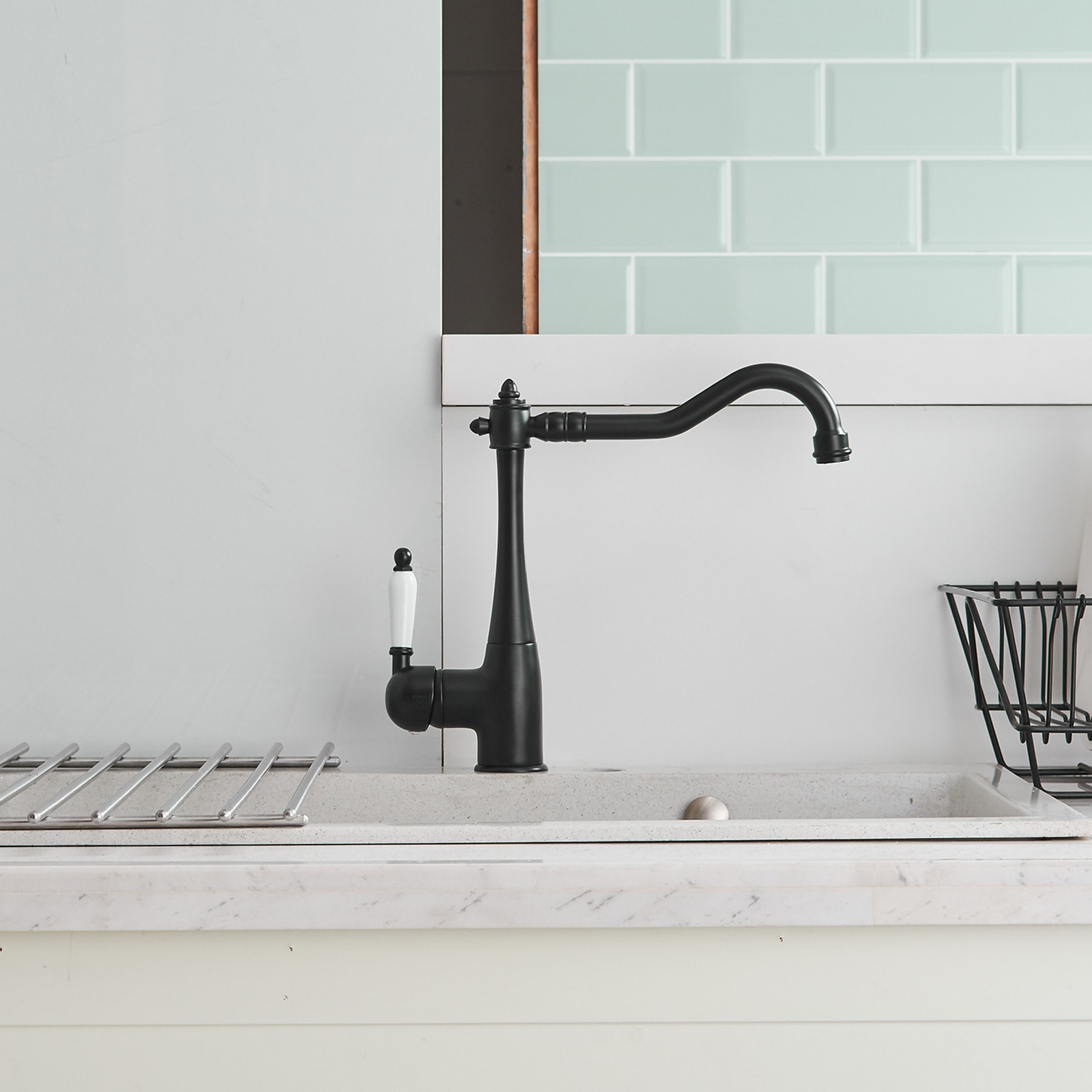 BWE A-94066-BLACK Kitchen-Faucets - View #4