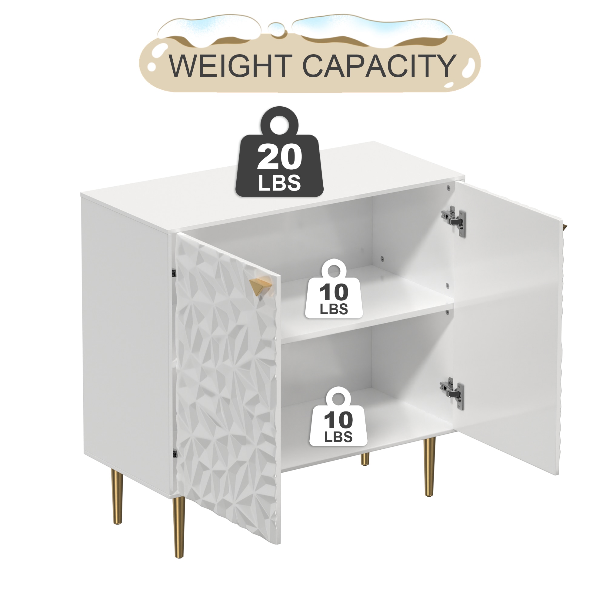 Clihome CL-JH-052-WH-N chests - View #10