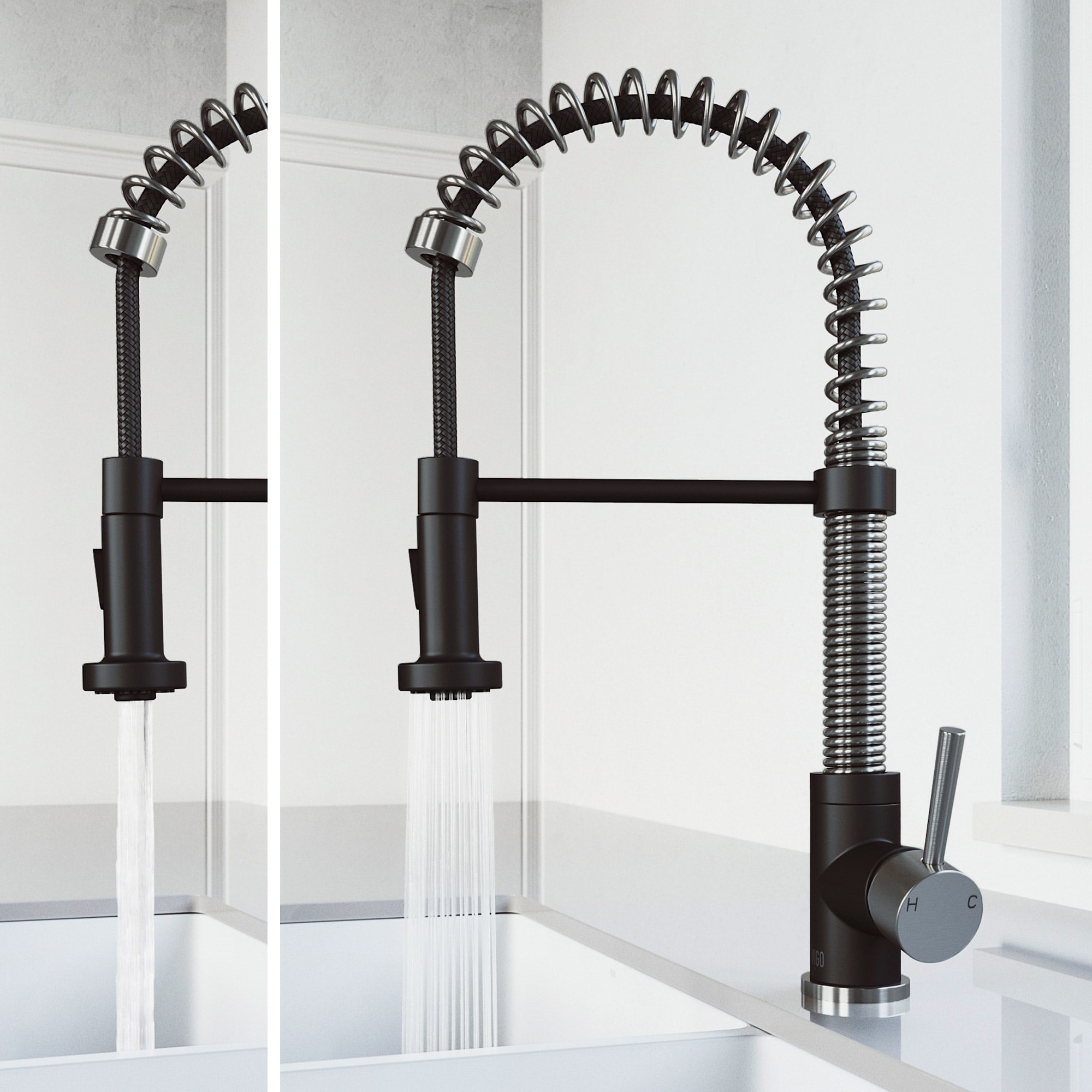 VIGO VG02001STMB Kitchen-Faucets - View #3
