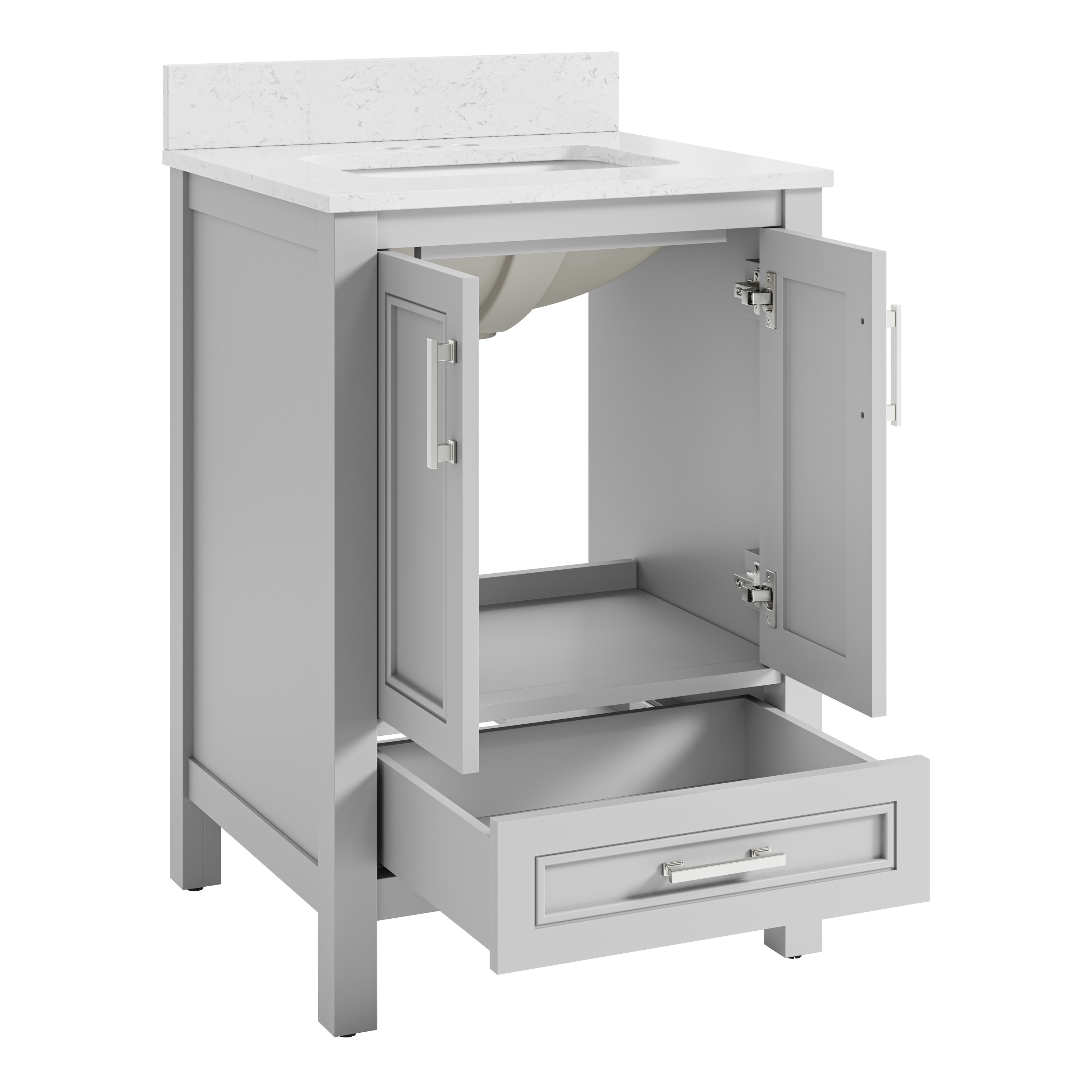 allen + roth 1541VA-24-242-925 Bath-Vanity-Combo - View #4