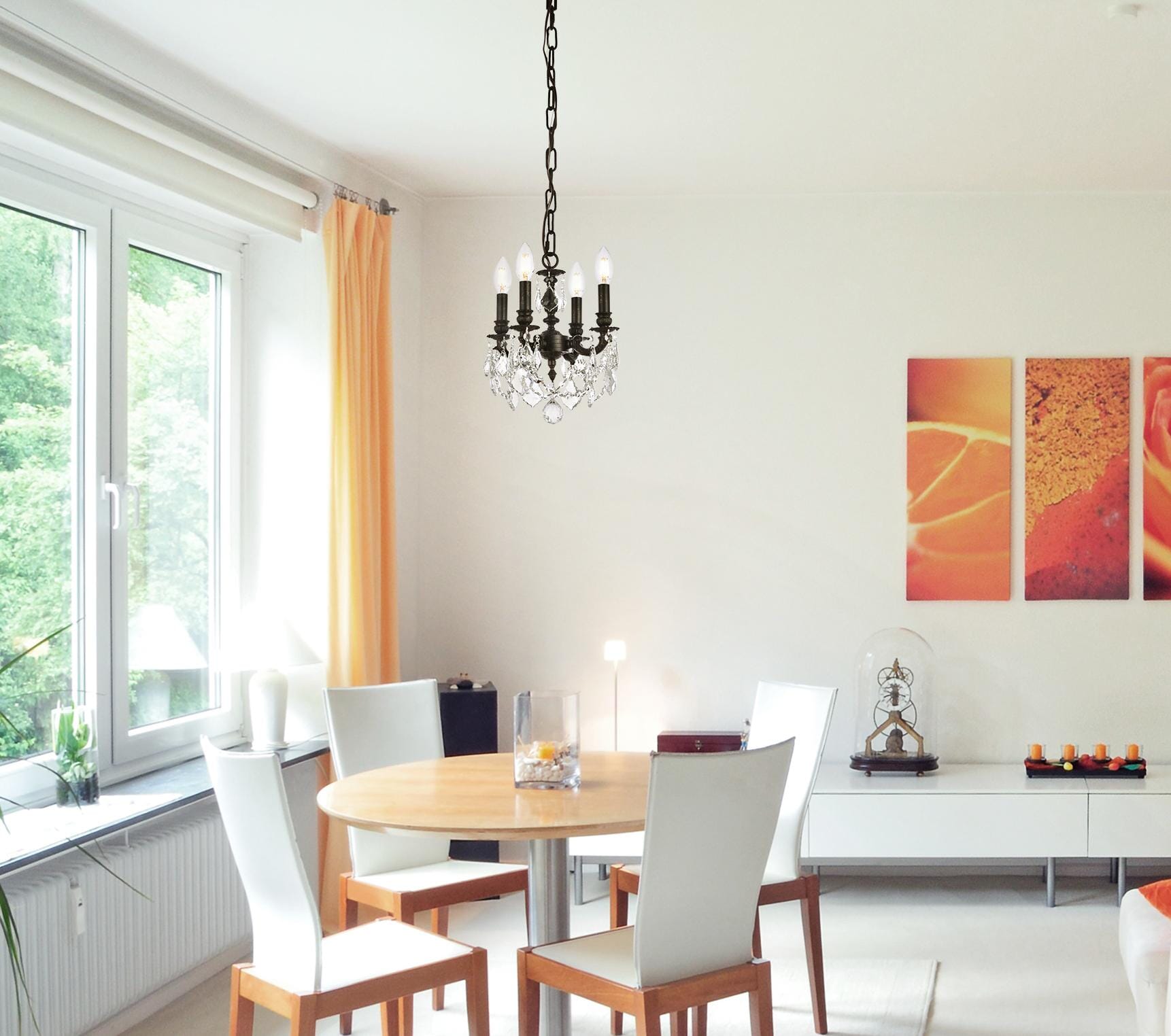 Elegant Decor HF27312D10DBRC Pendant-Lights - View #2
