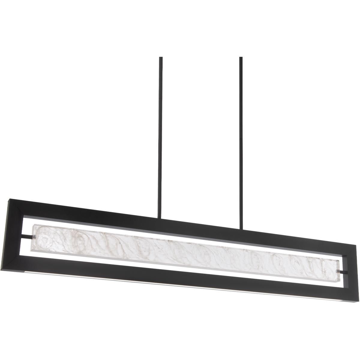 Modern Forms 2423950 PD-54248-BK Equilibrium Linear Pendant Ceiling Light