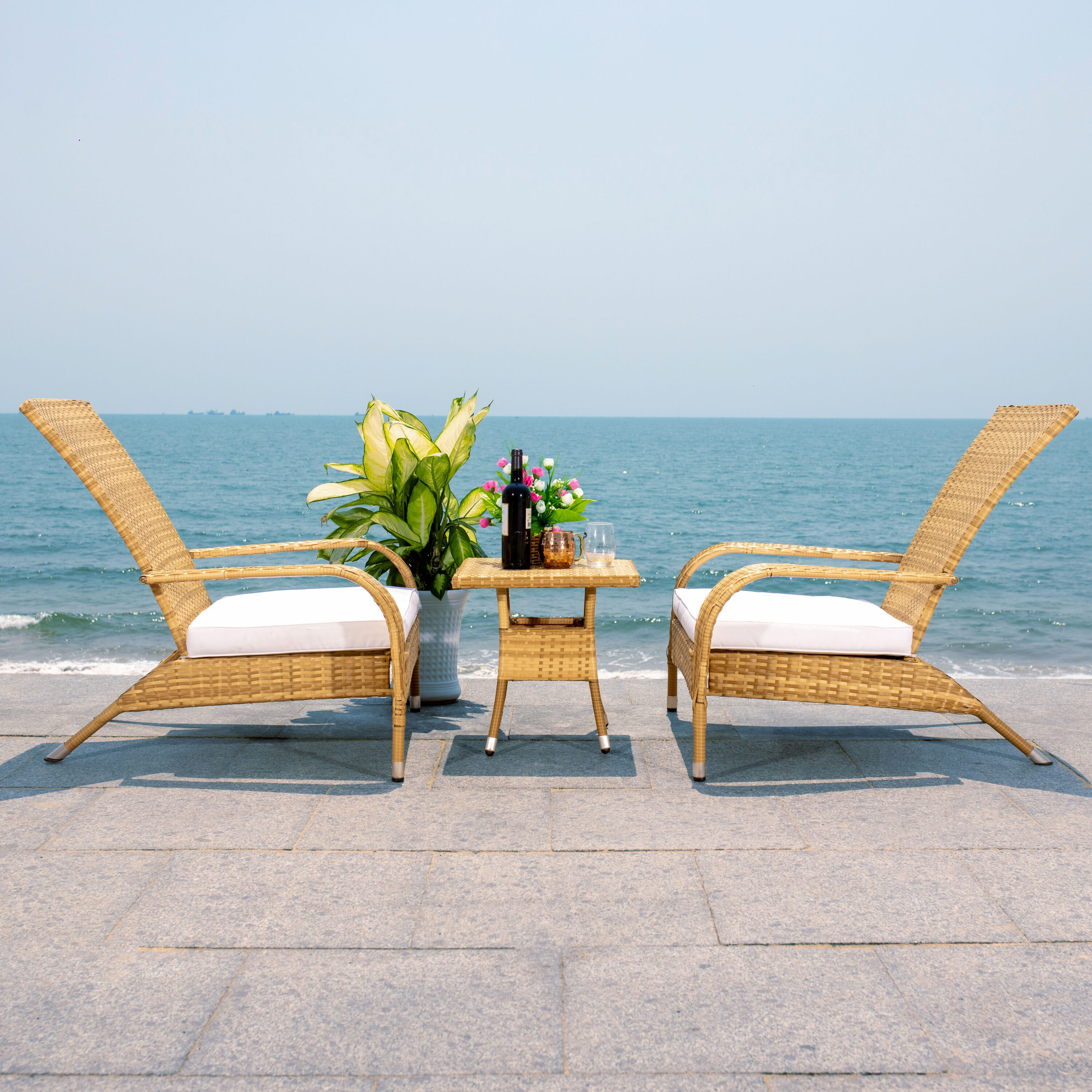 Safavieh PAT7719D Patio-Conversation-Sets - View #10