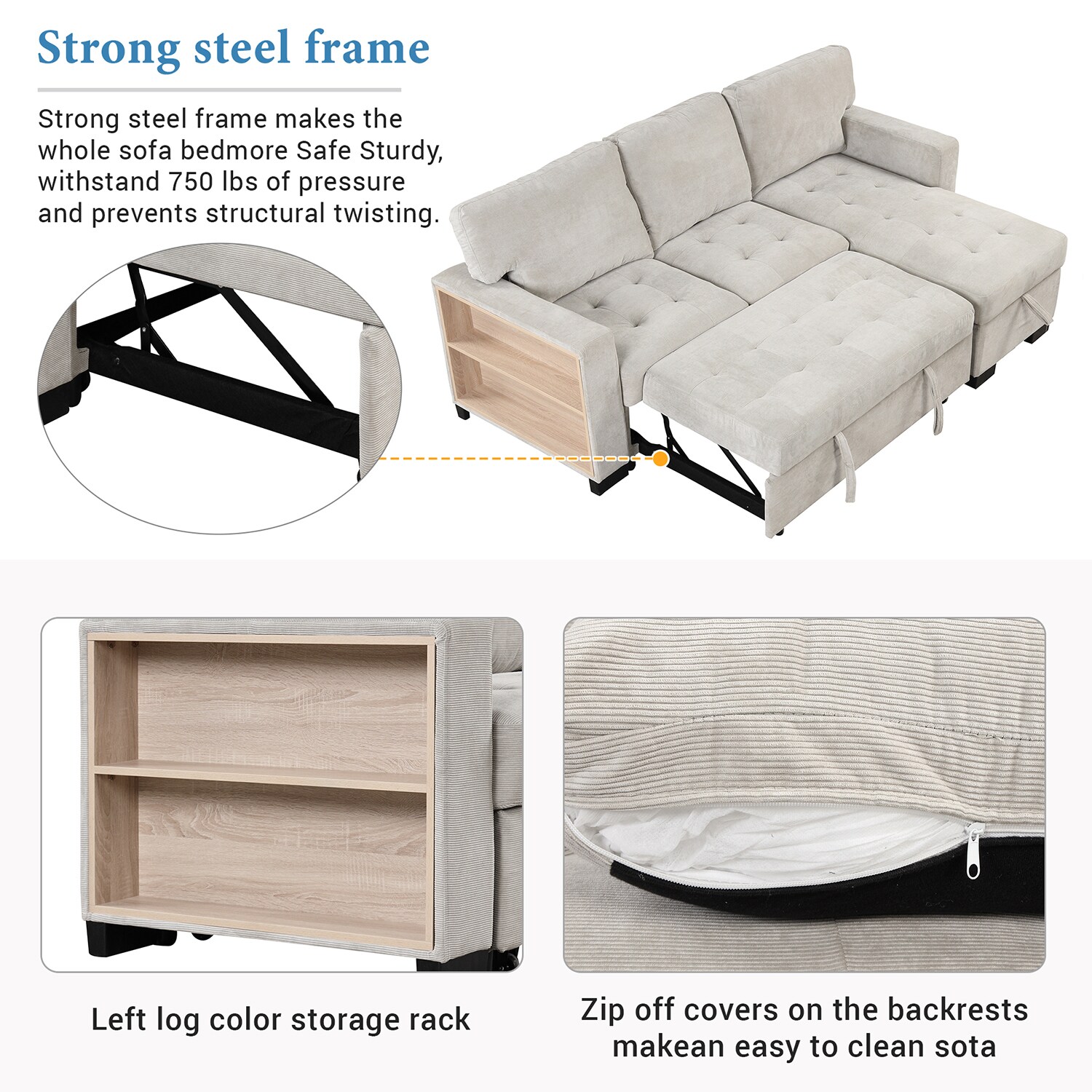 SINOFURN SYA370150LG Sofas-Loveseats - View #10