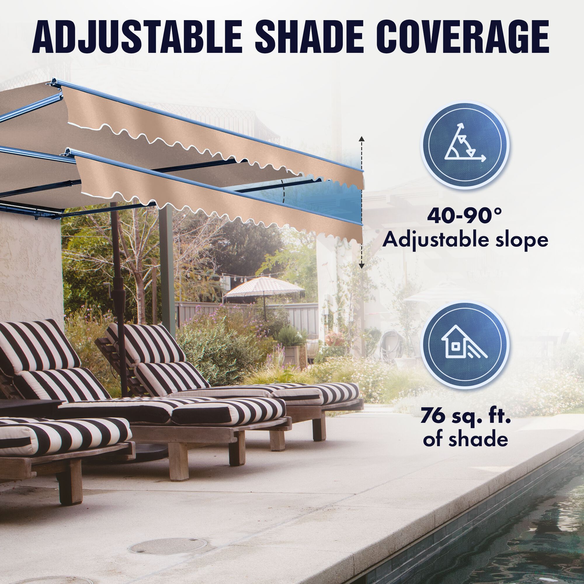 ALEKO AWCL10X8MSY315-LO awnings - View #7