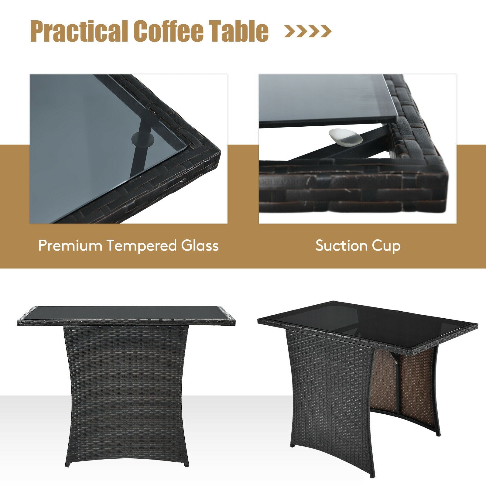 Clihome CWCH-HW68AC178TU Patio-Conversation-Sets - View #6