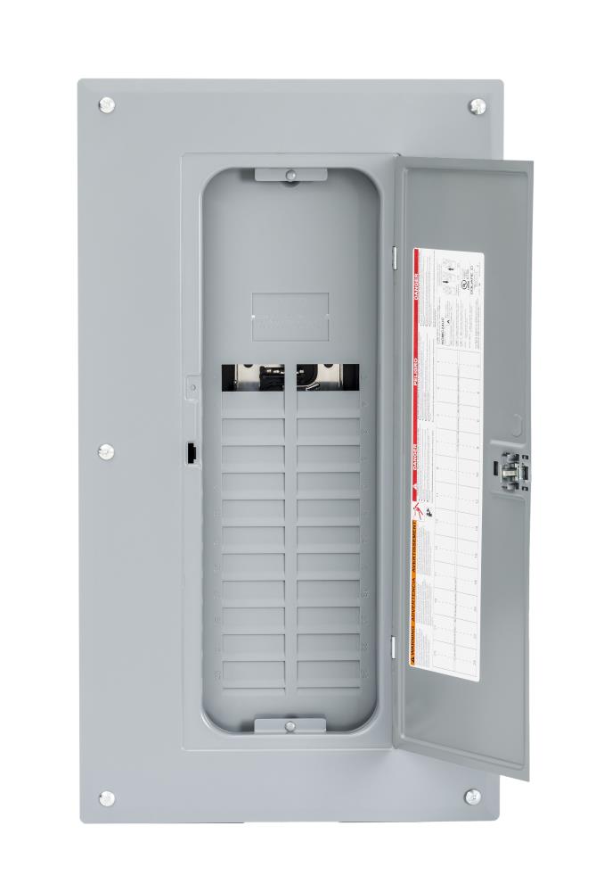 Square D HOM2040L125PGC 125-Amp 20-Spaces 40-Circuit Indoor Convertible Main Lug Plug-on Neutral Load Center