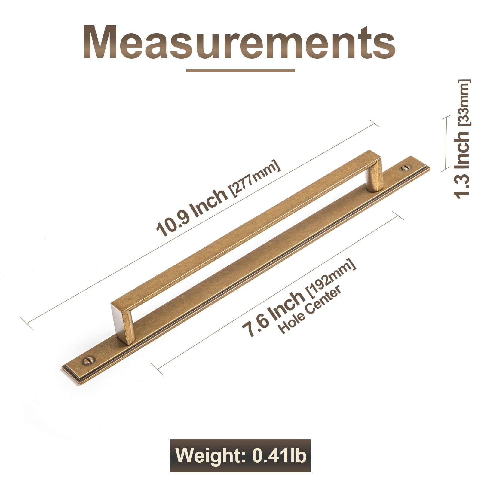 Miaokesen 1022GT-G026-192-2 Cabinet-Pulls - View #2