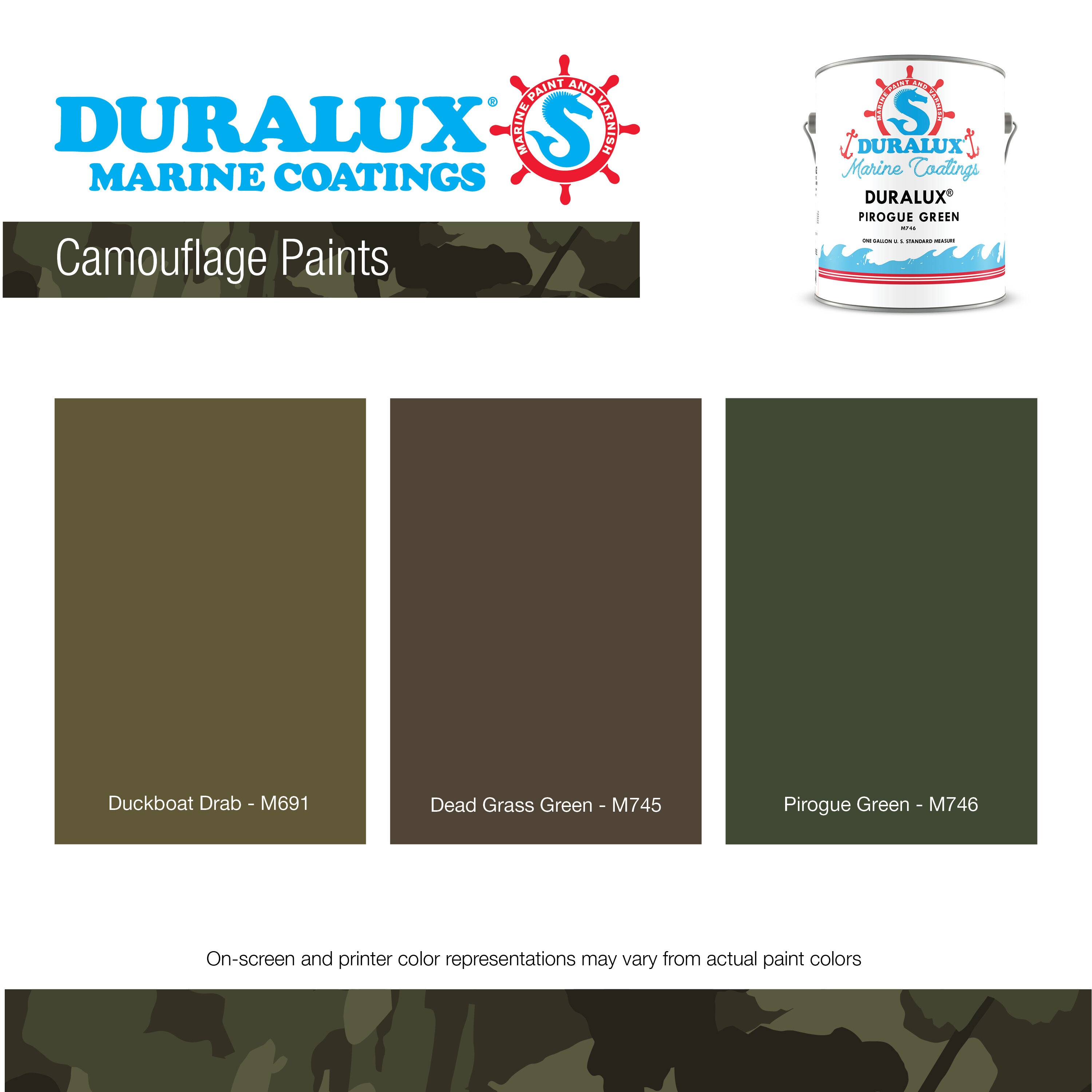 duralux pirogue green