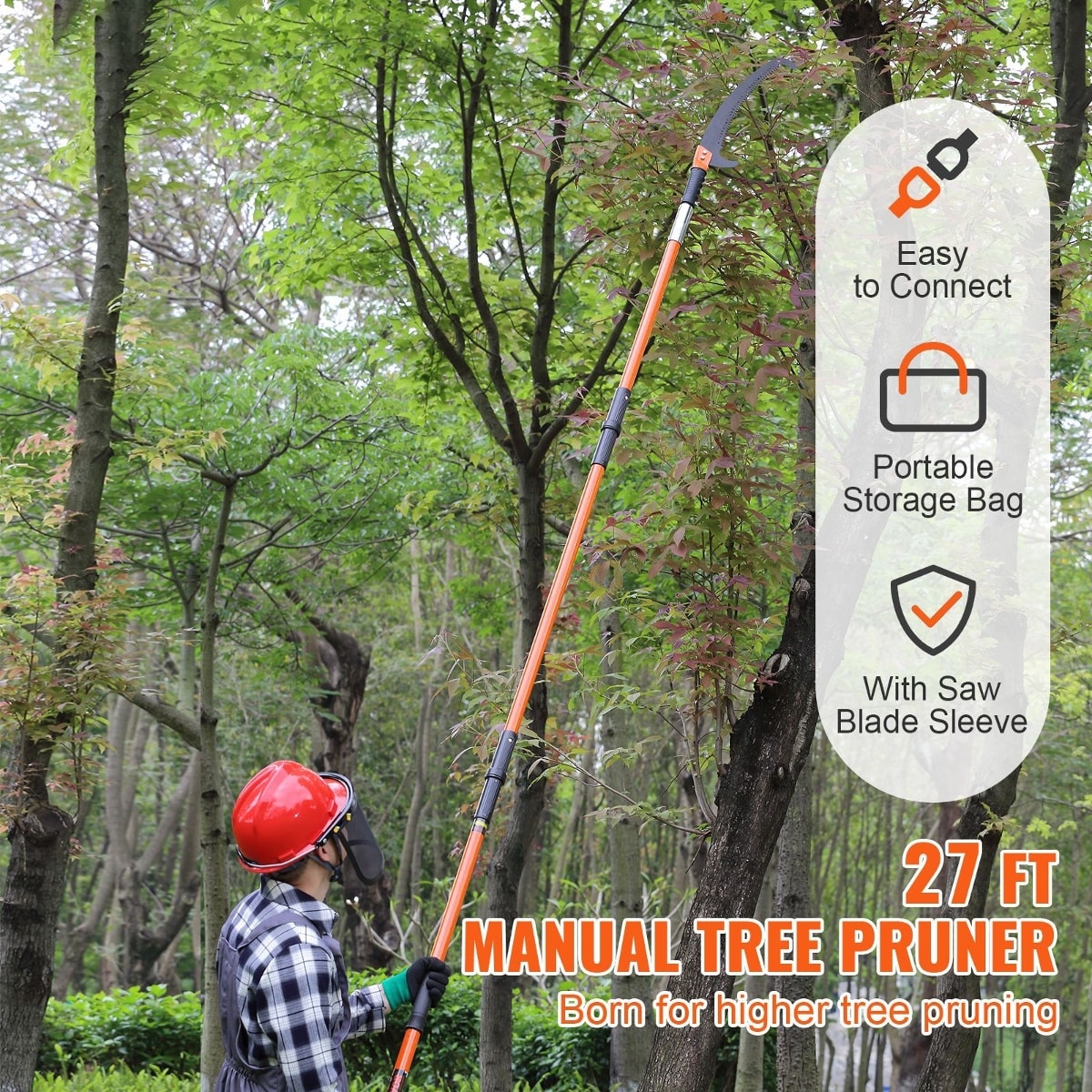 Tooliom D0102HGW6MU Pole-Pruning-Saws - View #5