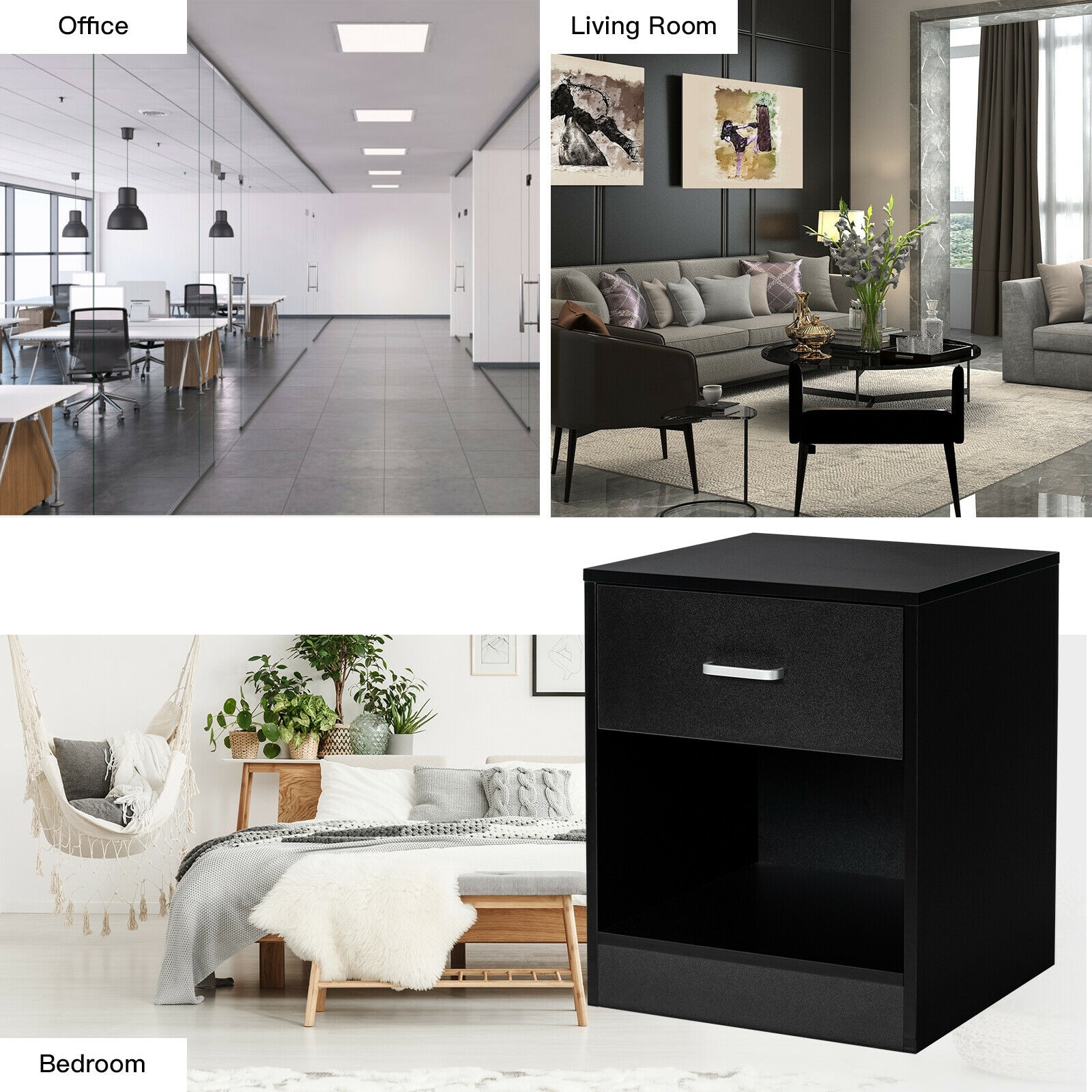 WELLFOR HW-HLY-62966HS nightstands - View #7