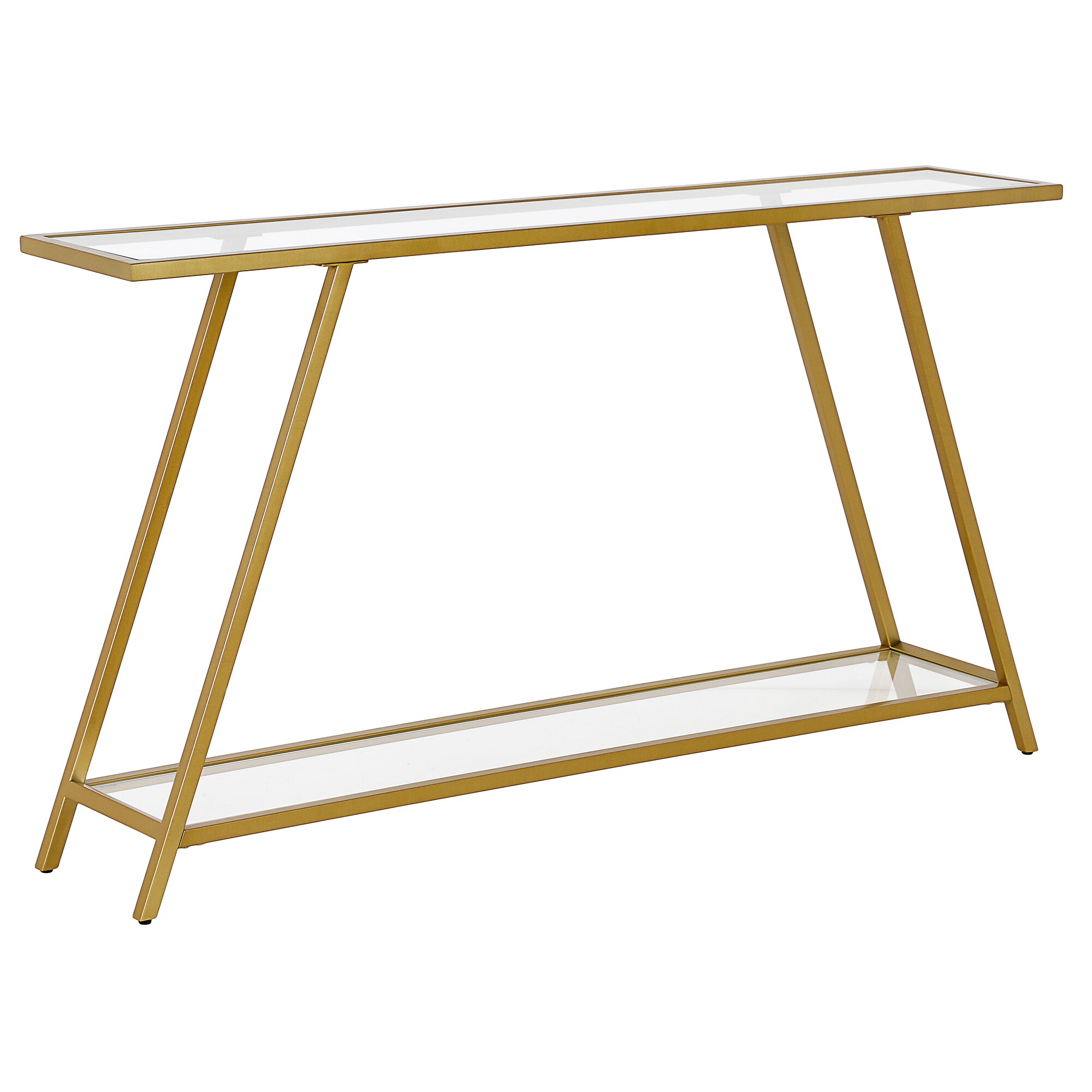 Hailey Home AT0993 Industrial Brass Console table