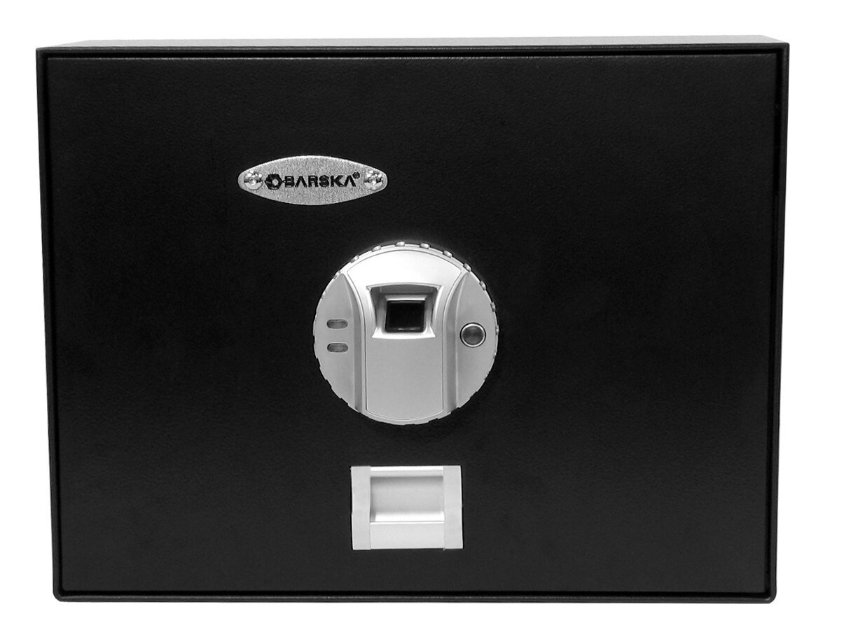 Barska AX11556 0.23-cu ft Biometric Drawer Safe