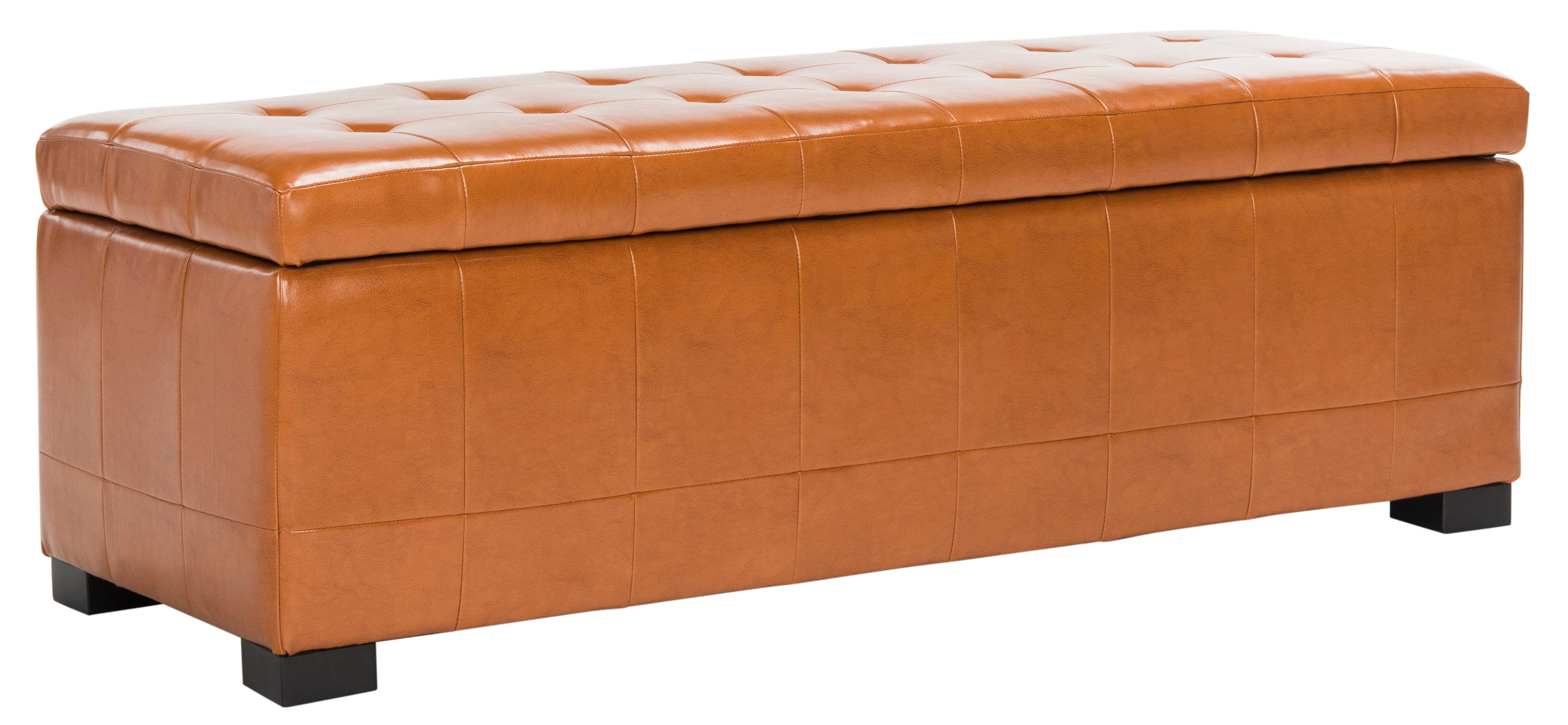Safavieh HUD4200C Indoor-Ottomans - View #4