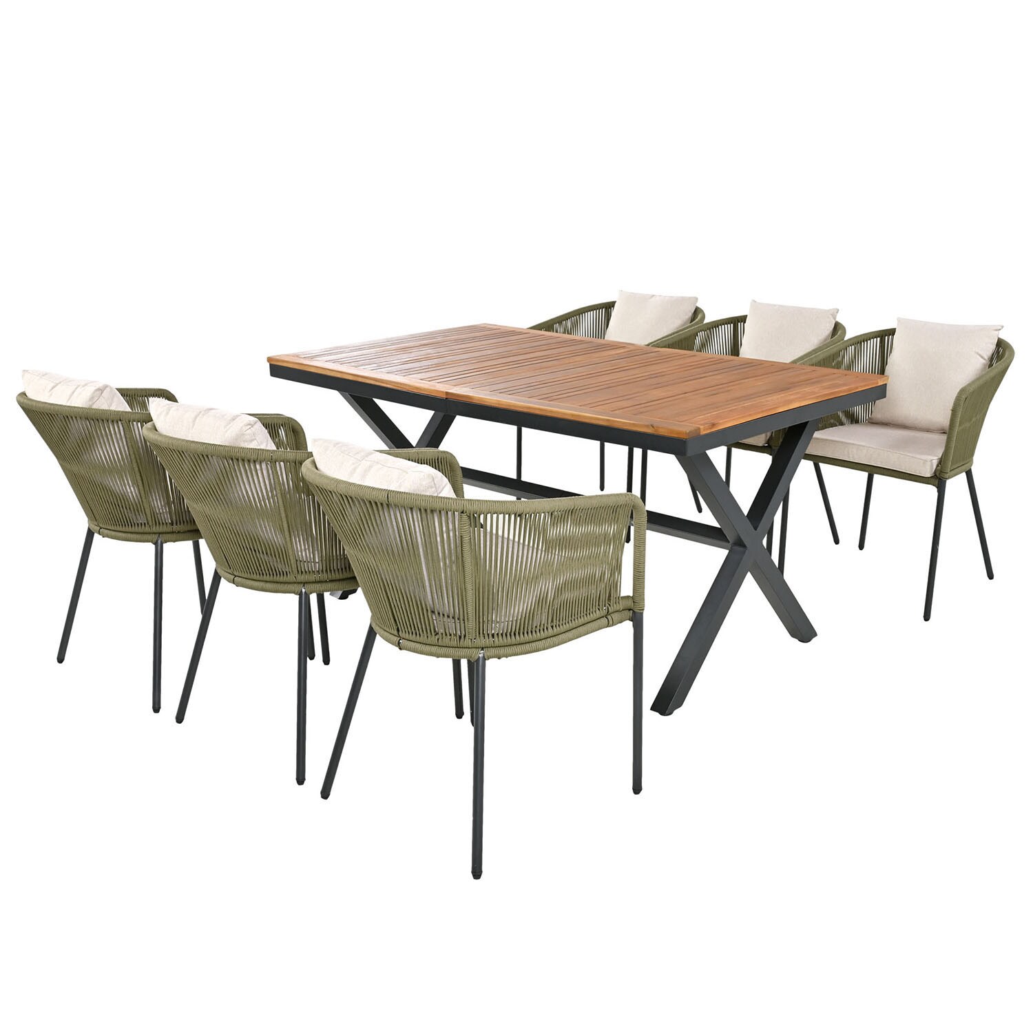SINOFURN SYA380076BL Patio-Dining-Sets - View #7