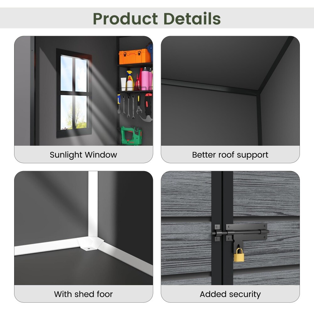 UDPATIO 761610771666 Vinyl-Resin-Storage-Buildings - View #4