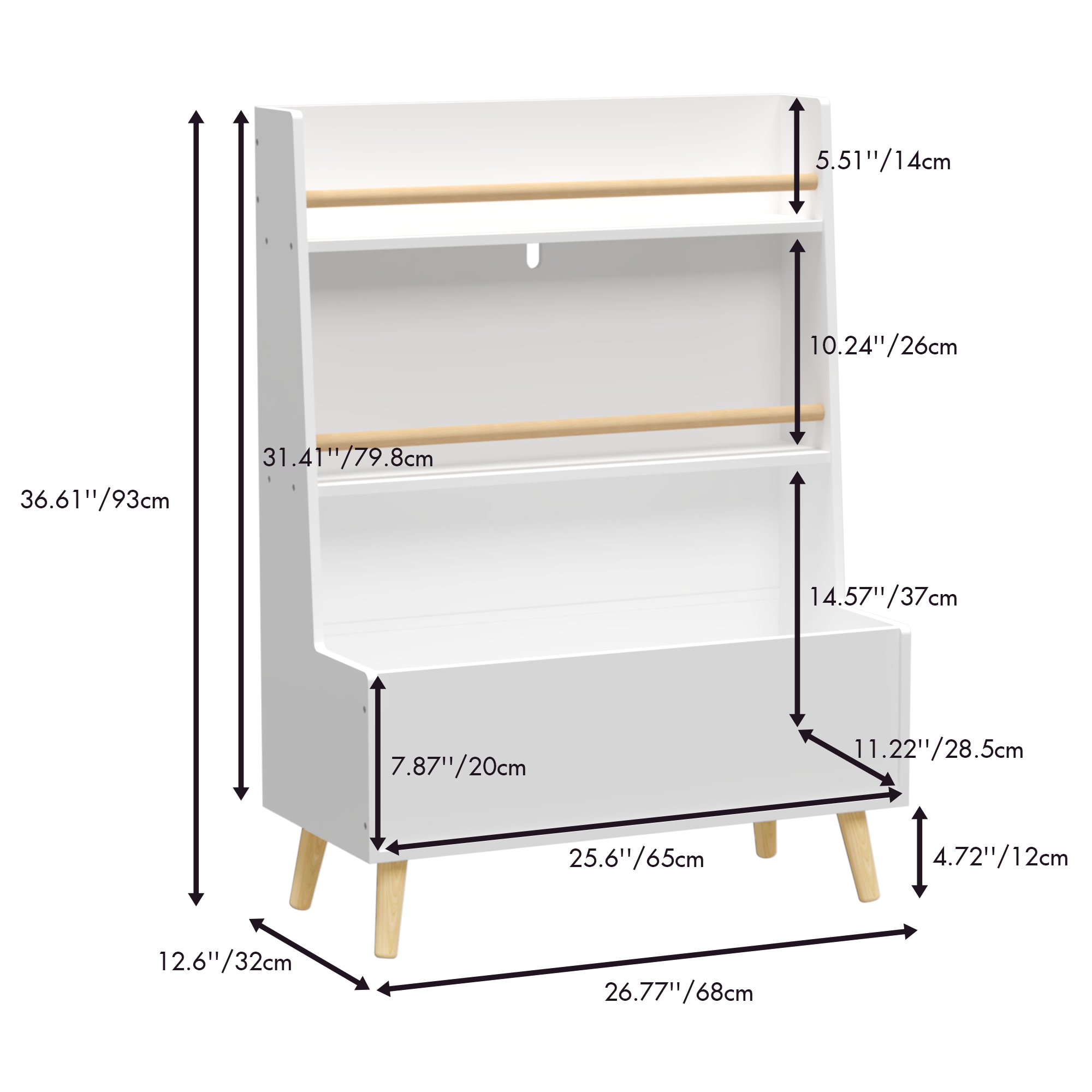 Flynama L-127562 Kids-Bookcases - View #2