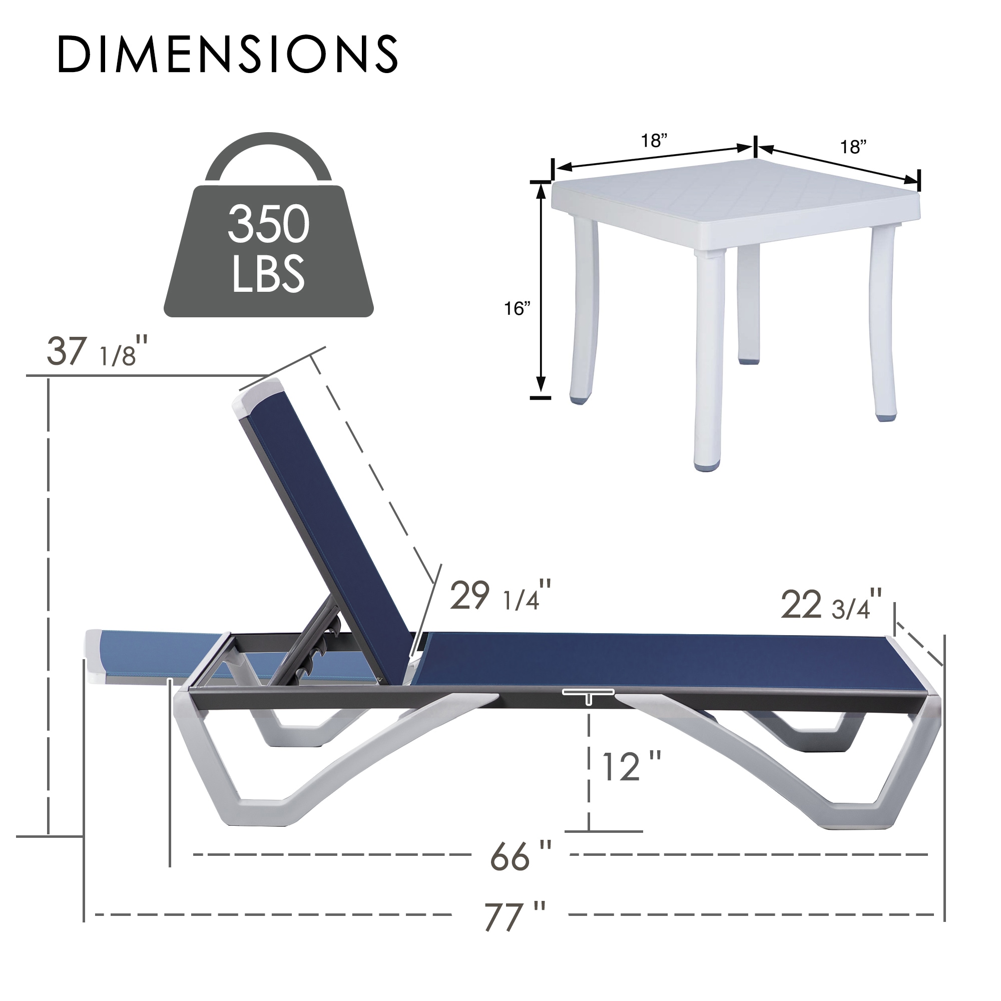 Kozyard KZL511NV2T Chaises-Settees - View #4