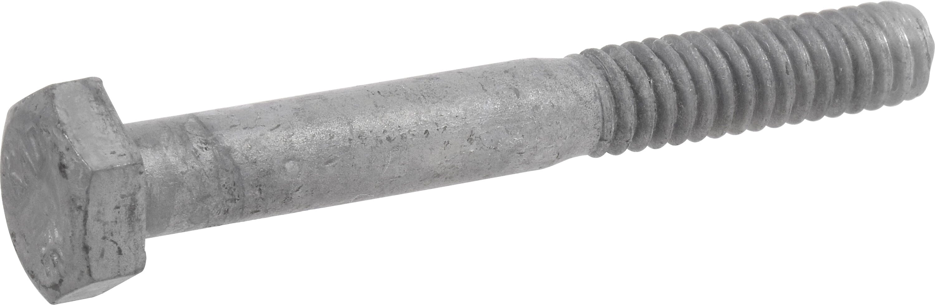 Hillman 1/2-in x 3-in Galvanized Coarse Thread Hex Bolt in the Hex Bolts  department at