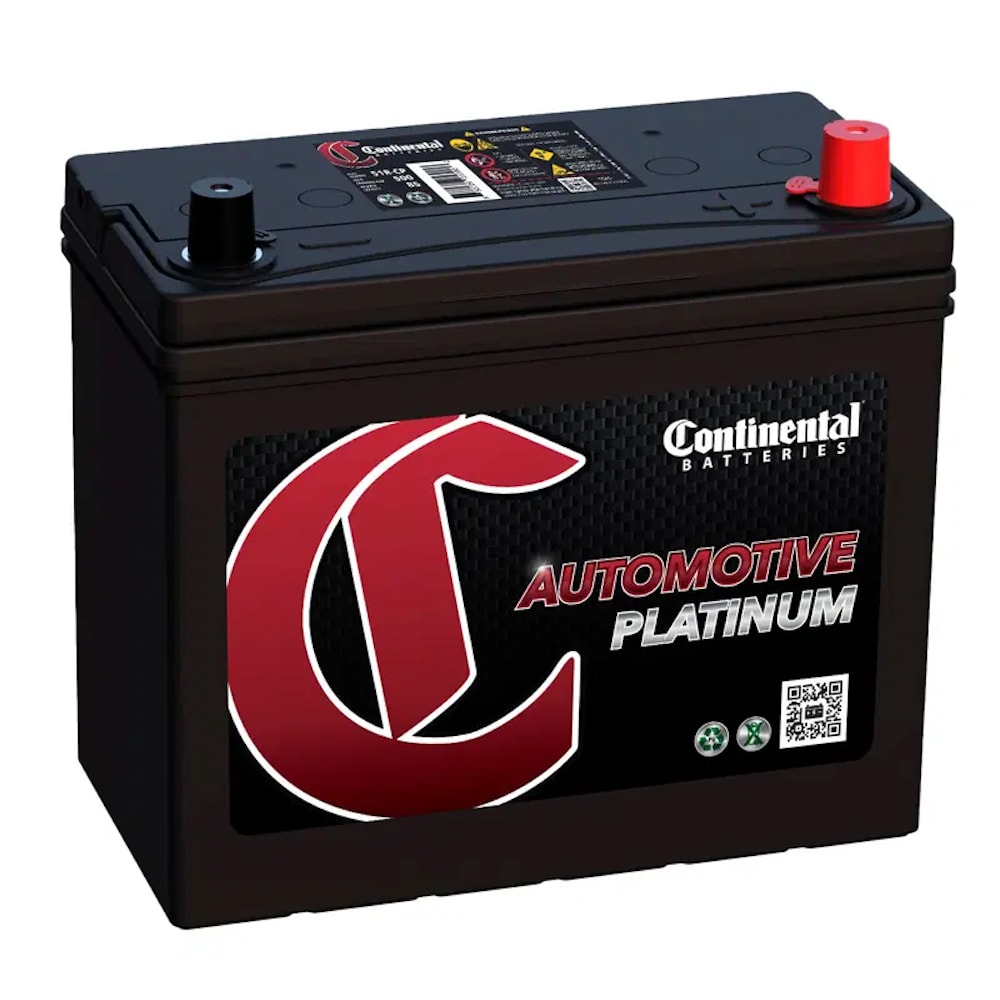 Continental Batteries Automotive Rechargeable Backup power Batteries #51R-CP