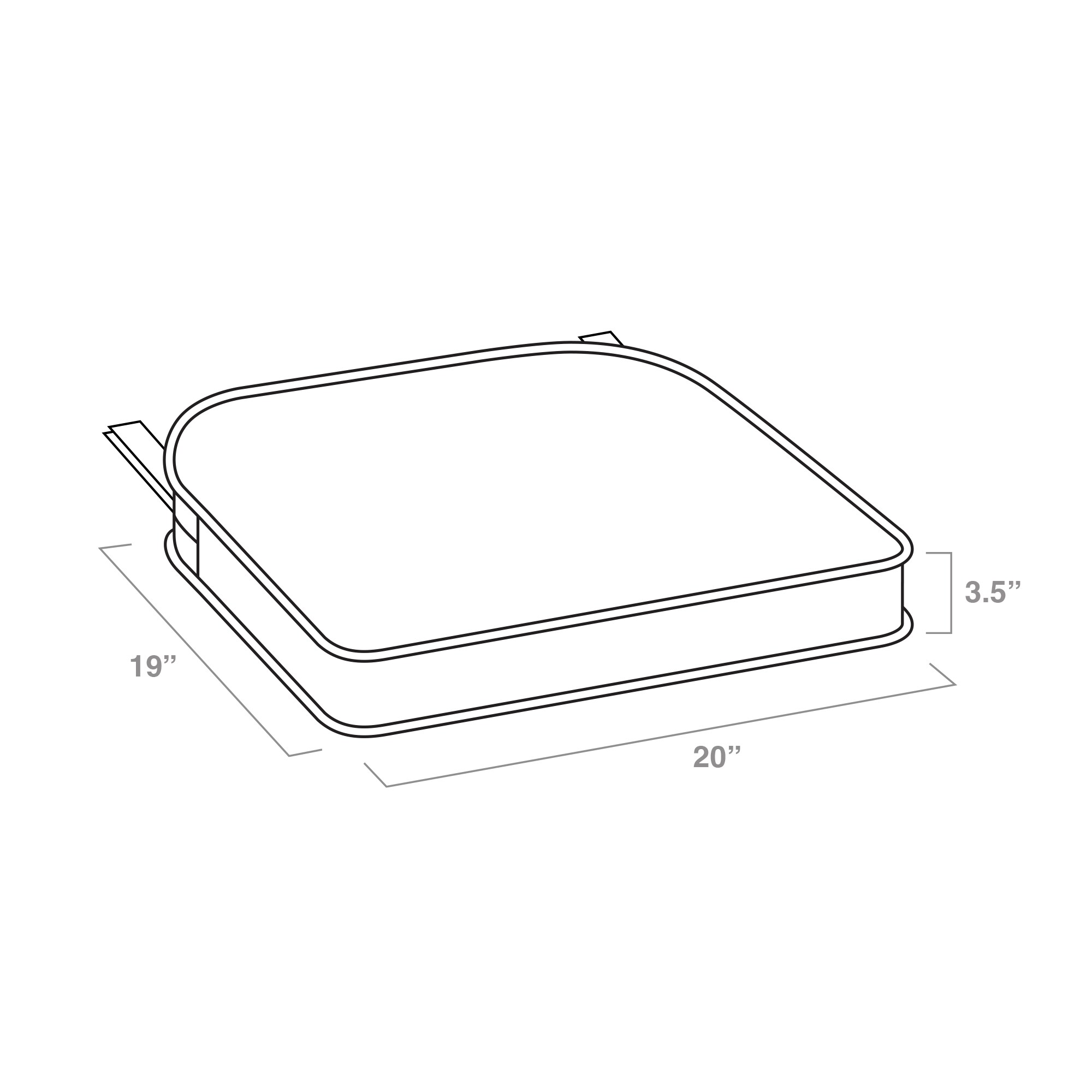 ARDEN FR0FF72B-DKZ1 Patio-Furniture-Cushions - View #6