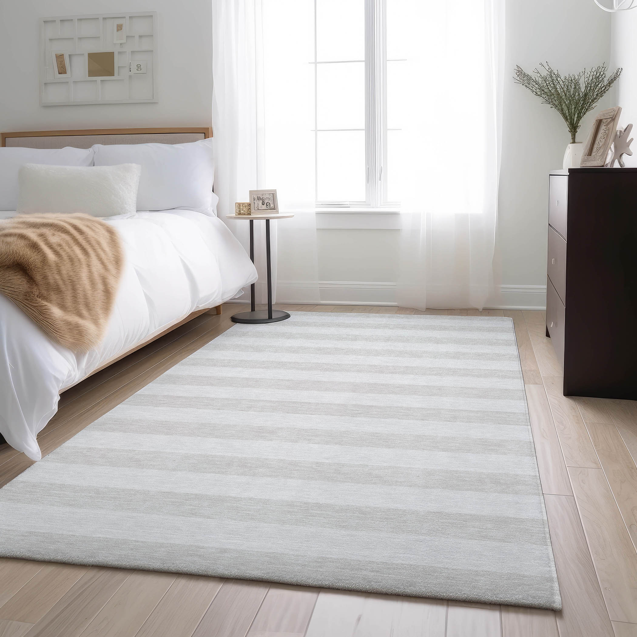 Addison Rugs AMF507PI3X5 Mayfield AMF507PI 3 x 5 (ft) Loomed Polyester Pink Rectangular Indoor Abstract Machine washable Area rug