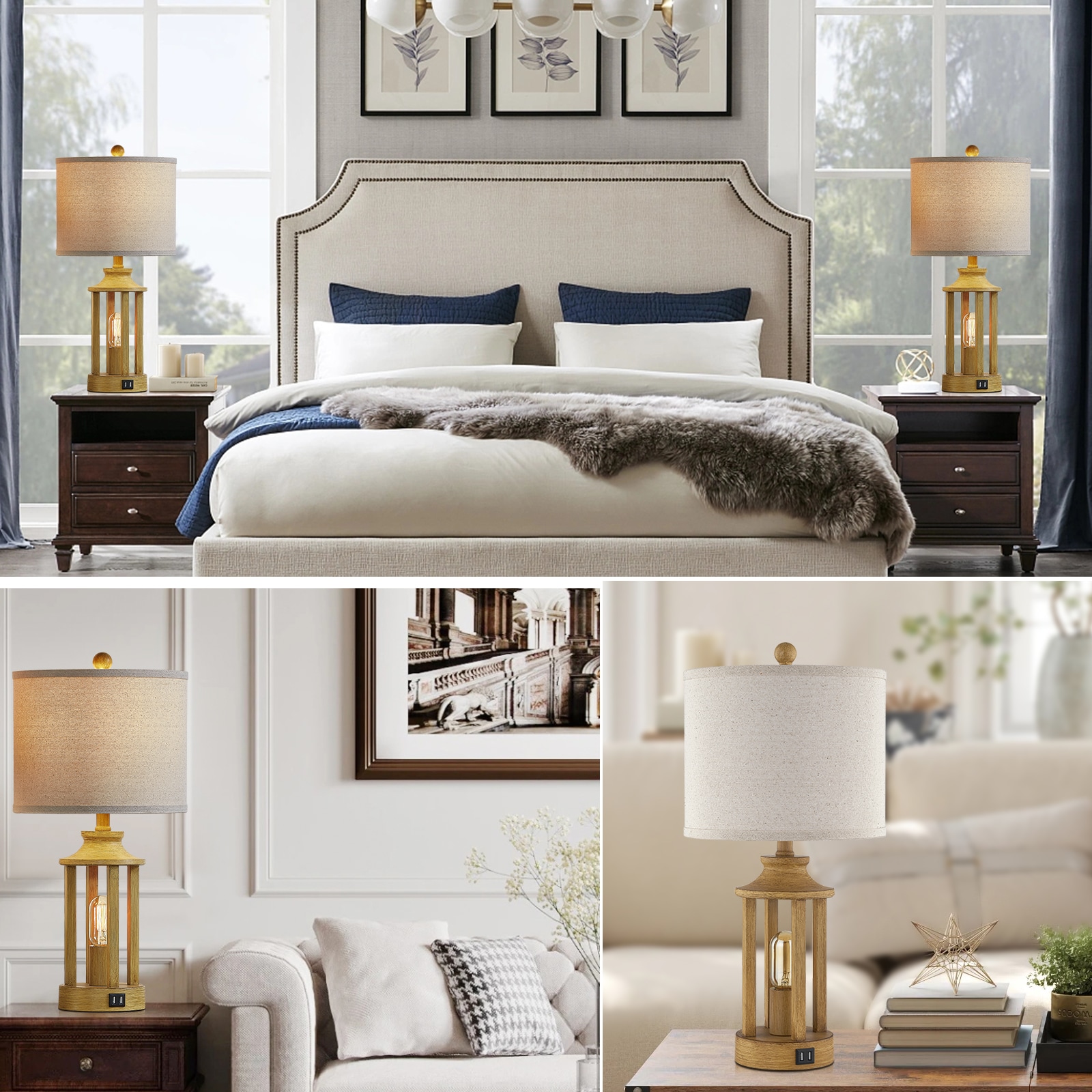 UrFurnishings TD-134 Table-Lamps - View #5