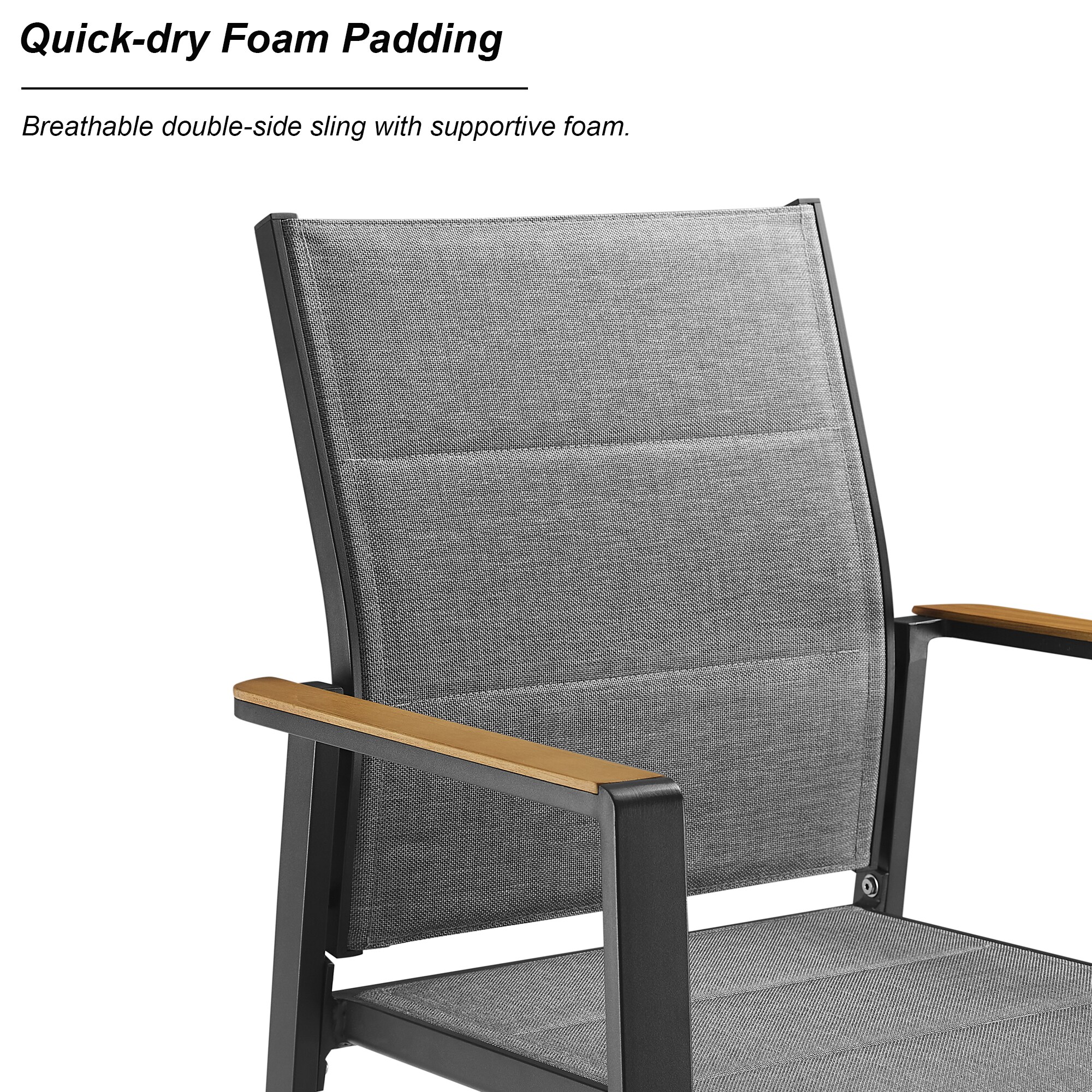 PEAK HOME FURNISHINGS 970484-BK-970486X6 Patio-Dining-Sets - View #6