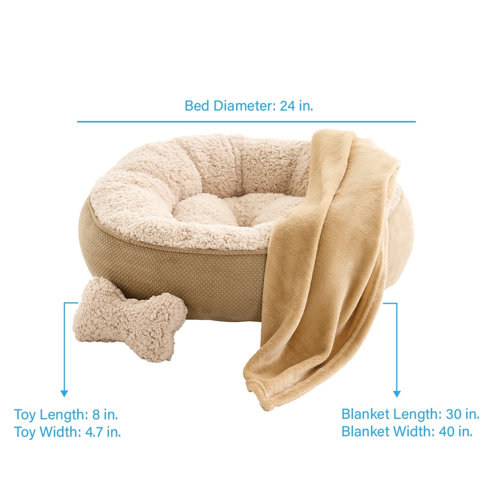 Style Selections FRND255-SMTAN01 Pet-Beds - View #3