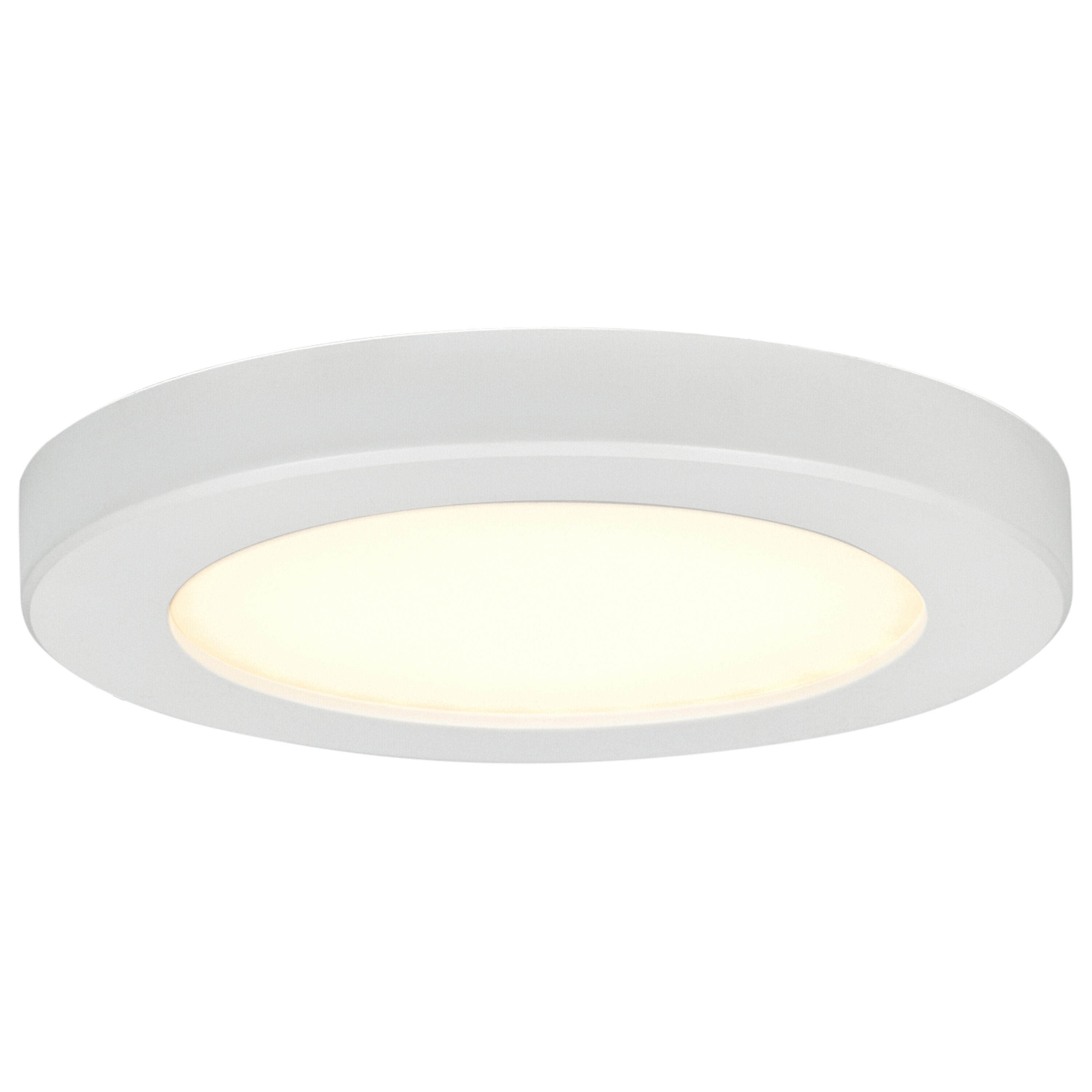 Access Lighting 20880LEDD-WH/ACR Slim 5.5-in White Integrated LED Flush Mount Light