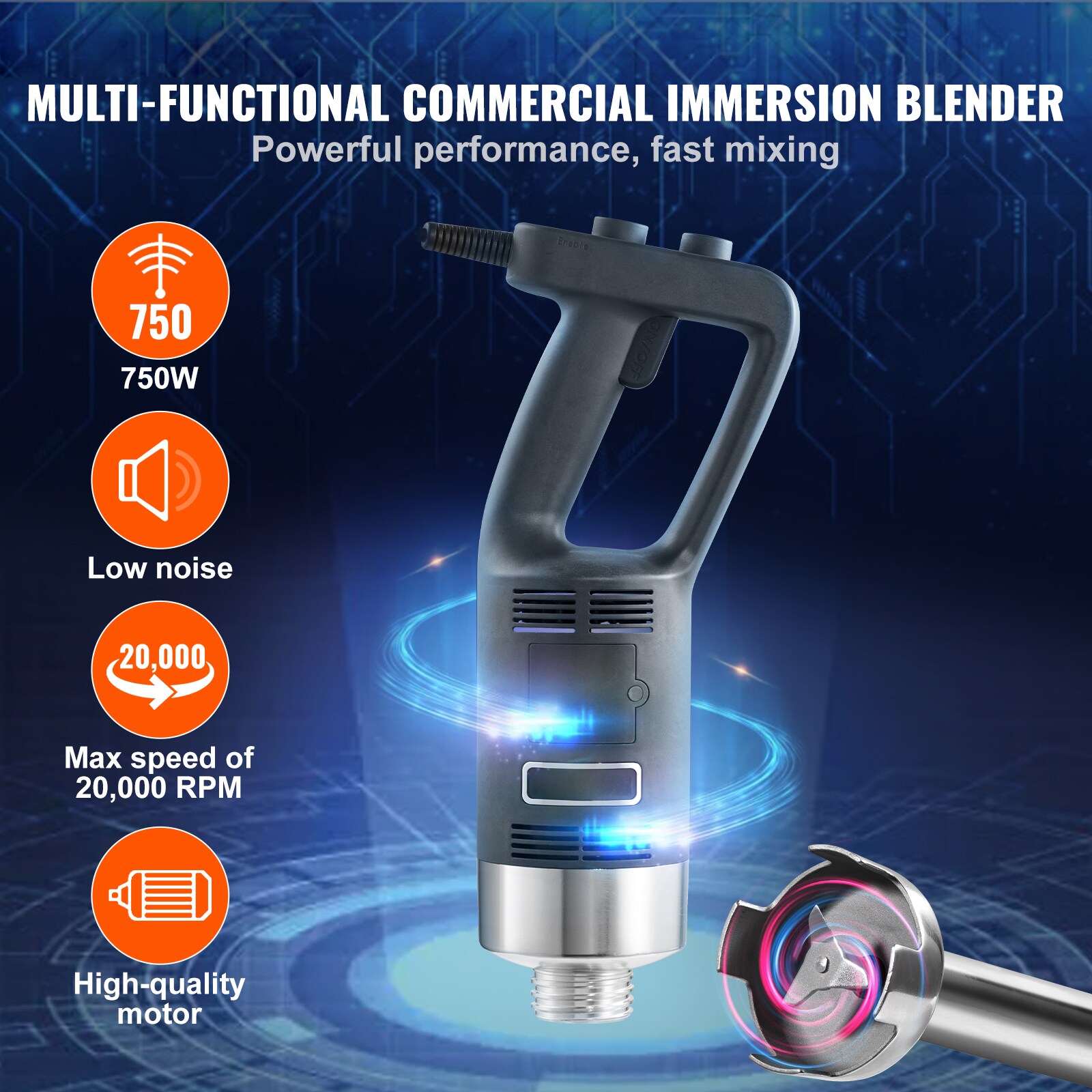 Mecale YAS-5OSI6X Immersion-Blenders - View #4