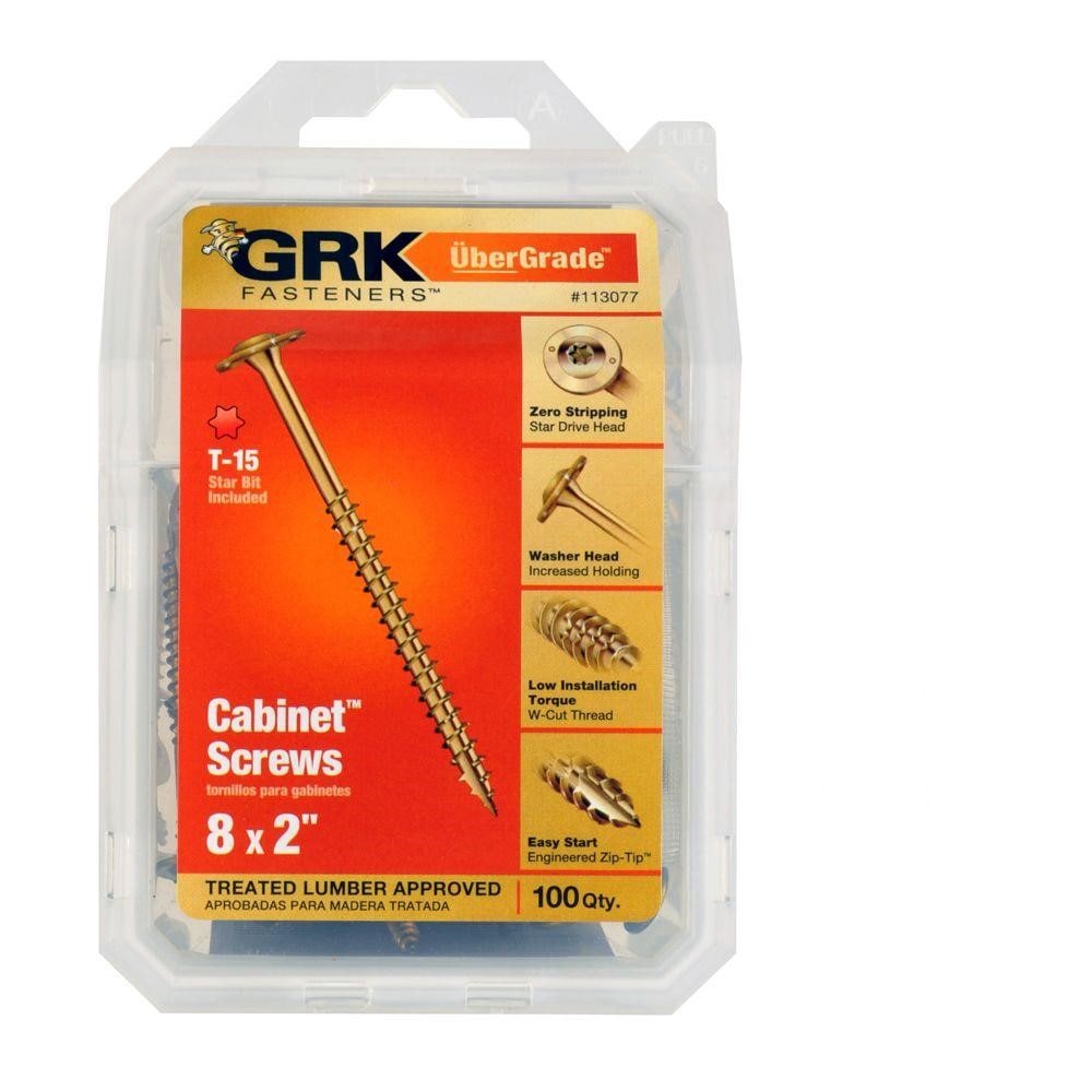 GRK Fasteners Cabinet Screws - Lee Valley Tools