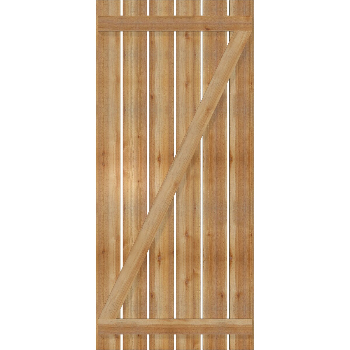 Ekena Millwork RBS06Z35X077RWR Exterior-Shutters - View #5