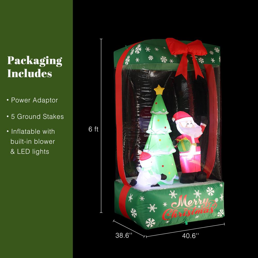 LuxenHome WHIN2112 Christmas-Inflatables - View #5