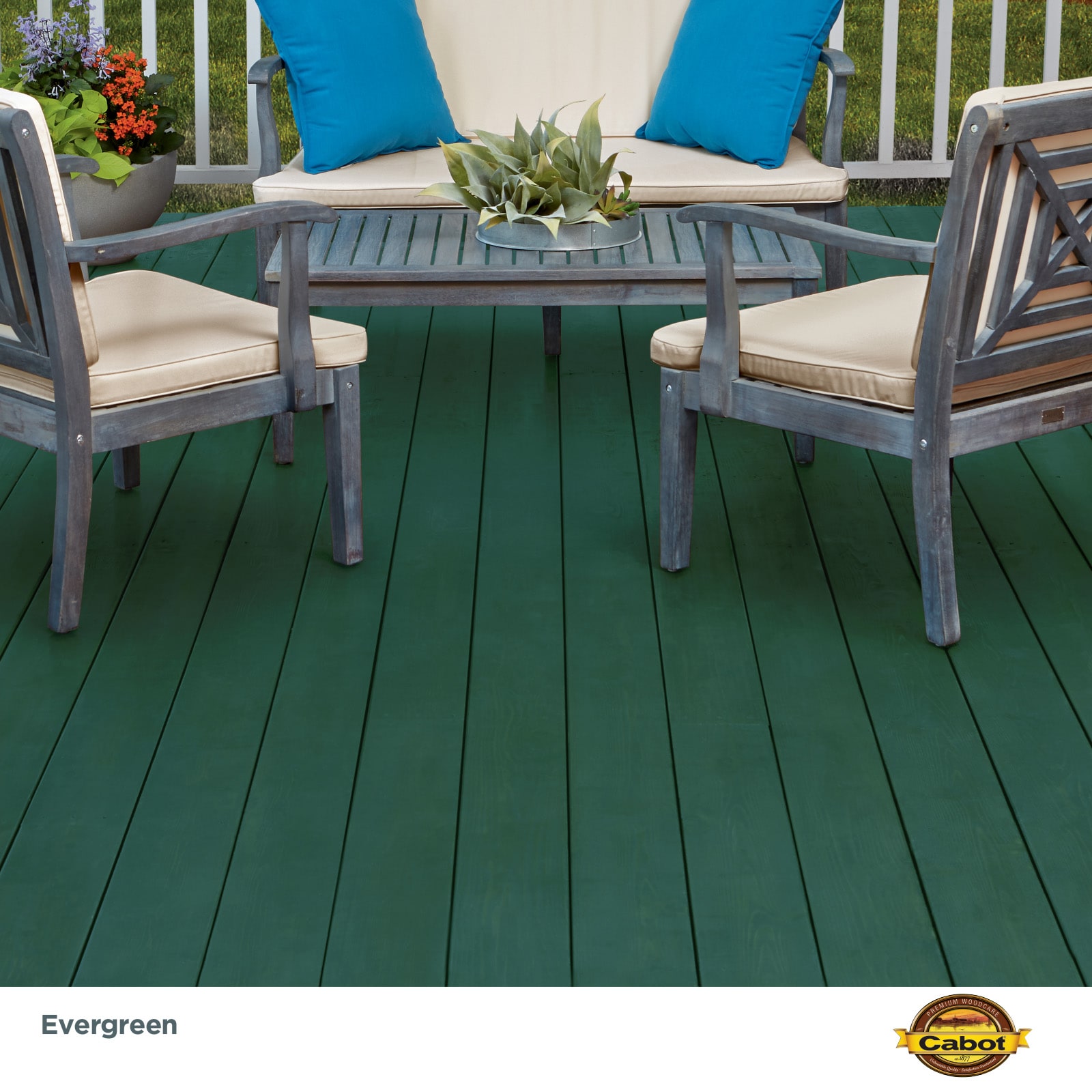 green deck stain