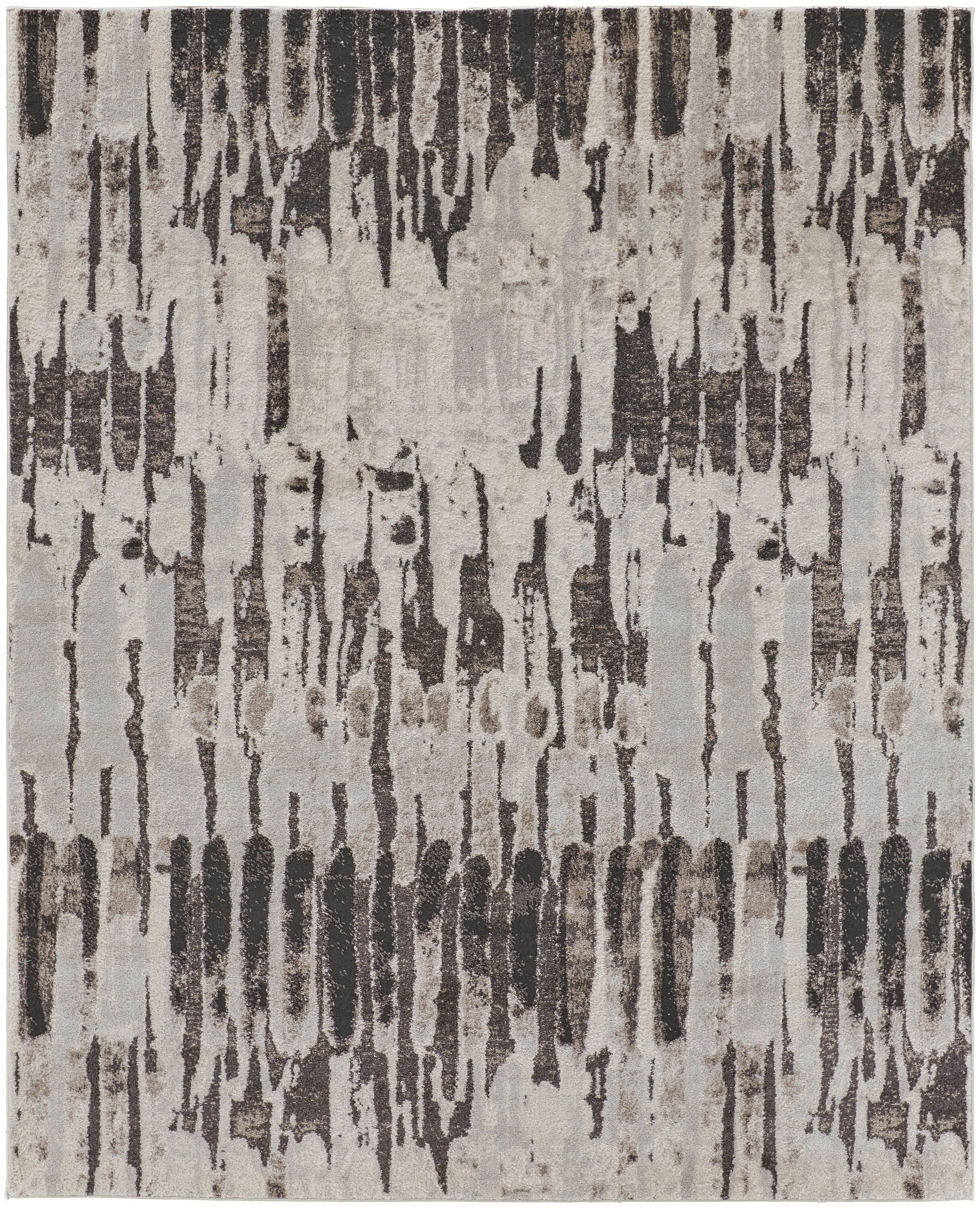 Room Envy VNRR39FIGRYCHLH00 10 x 14 (ft) Loomed Polypropylene Ivory/Brown/Gray Rectangular Indoor Abstract Area rug