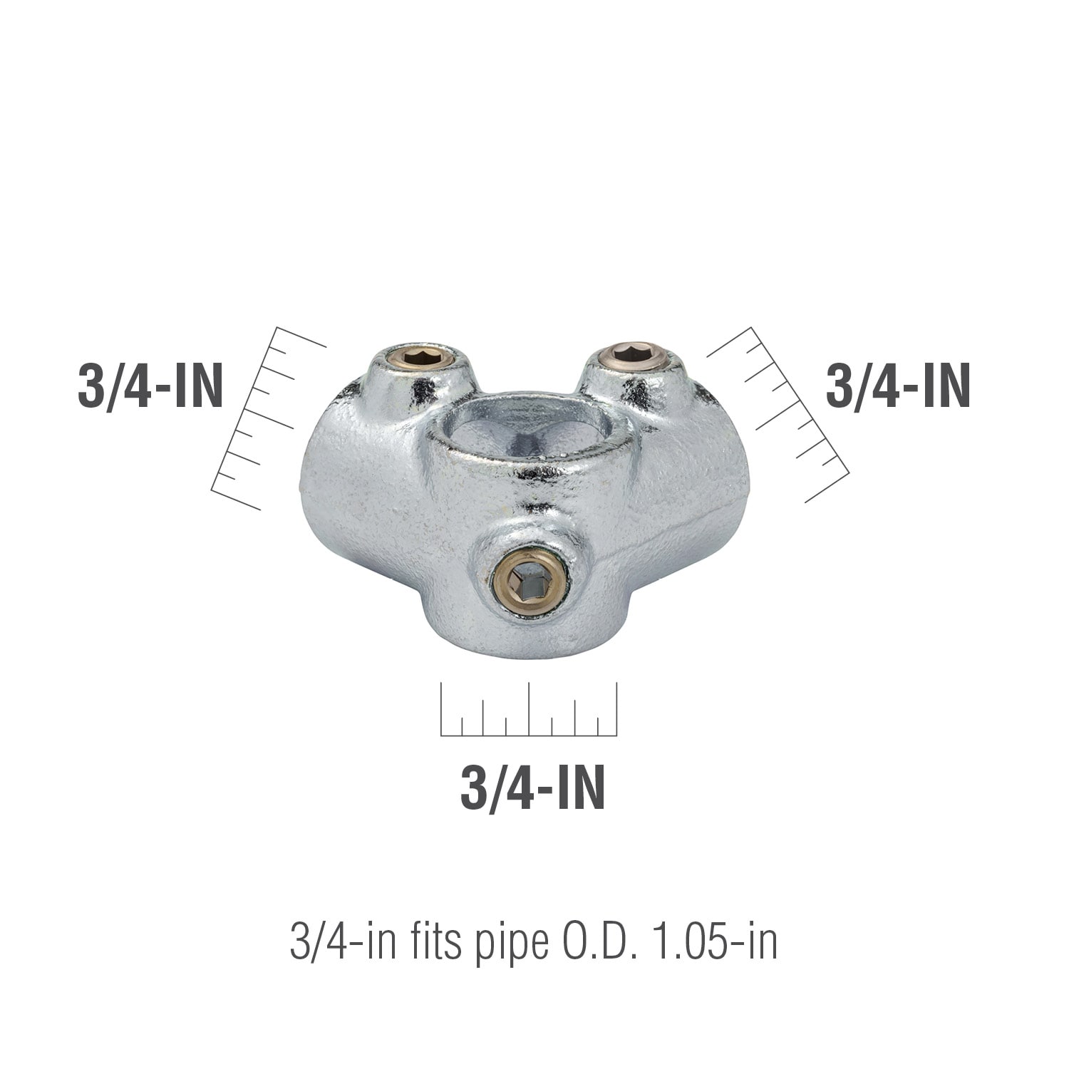 SteelTek 671-604HC Structural-Pipe-Fittings - View #3